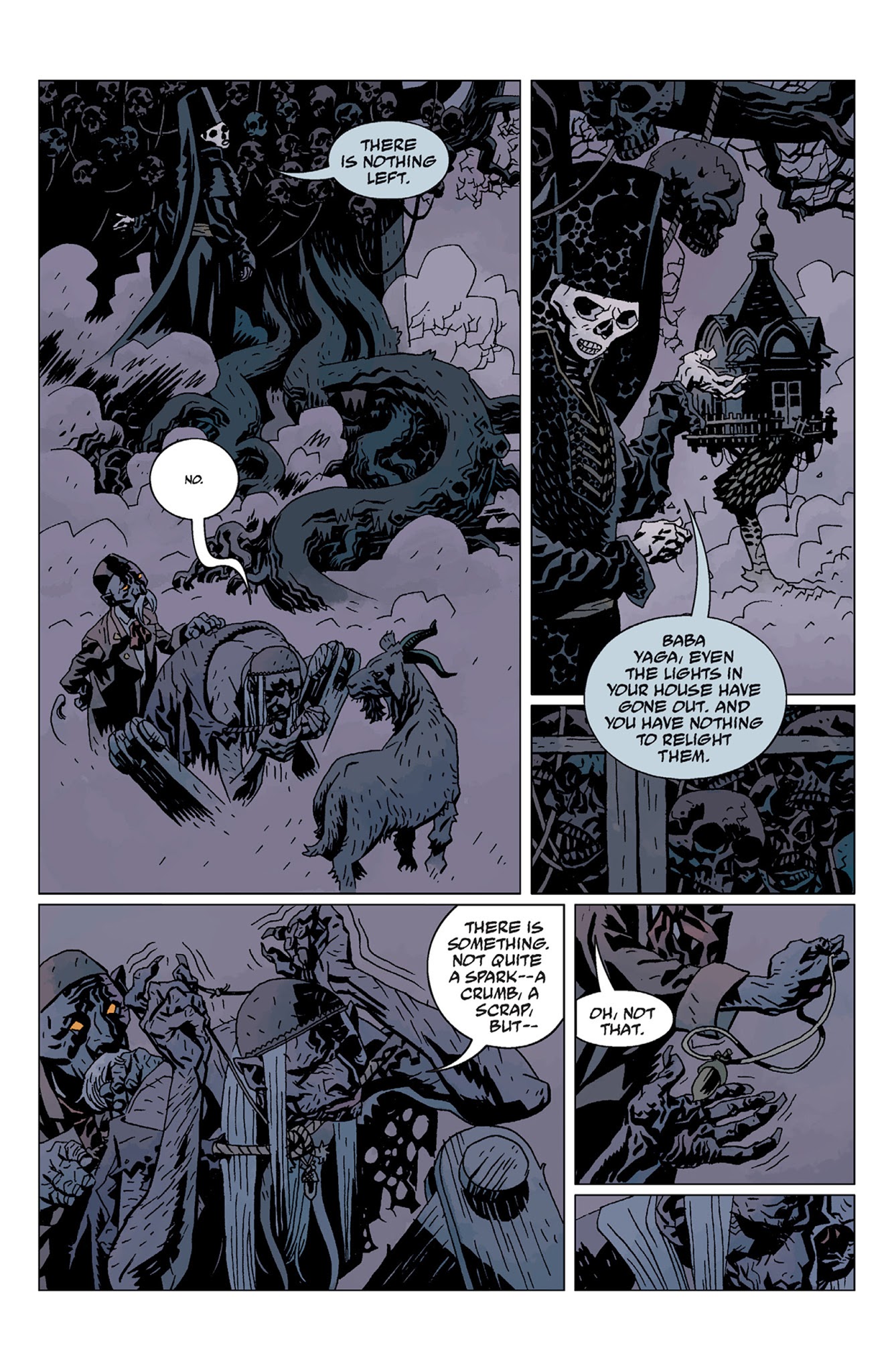 Read online Hellboy: Darkness Calls comic -  Issue # TPB - 147