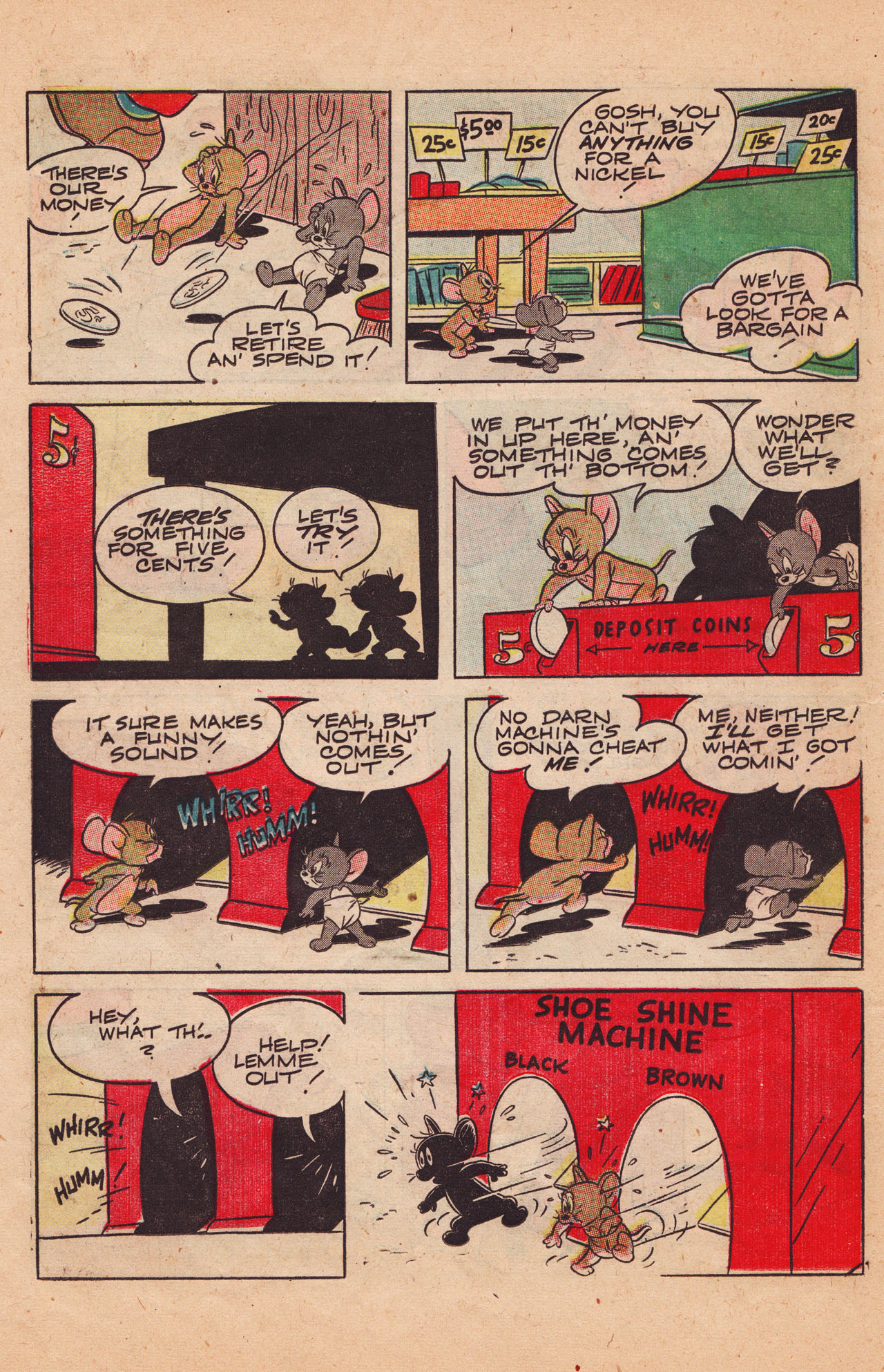 Read online Tom & Jerry Comics comic -  Issue #85 - 34