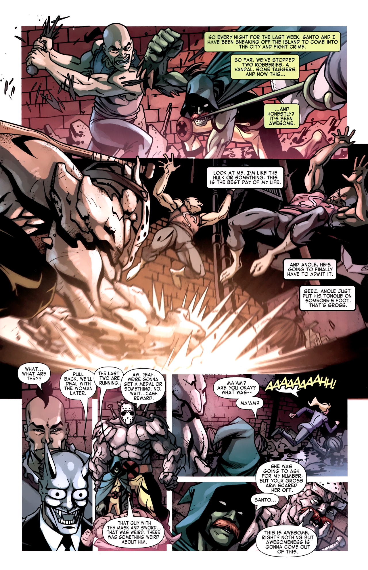 Read online X-Men: To Serve And Protect comic -  Issue #1 - 8