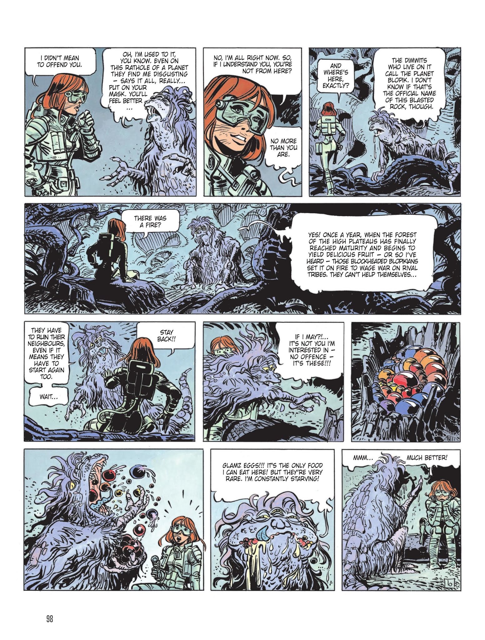 Read online Valerian The Complete Collection comic -  Issue # TPB 5 (Part 1) - 98