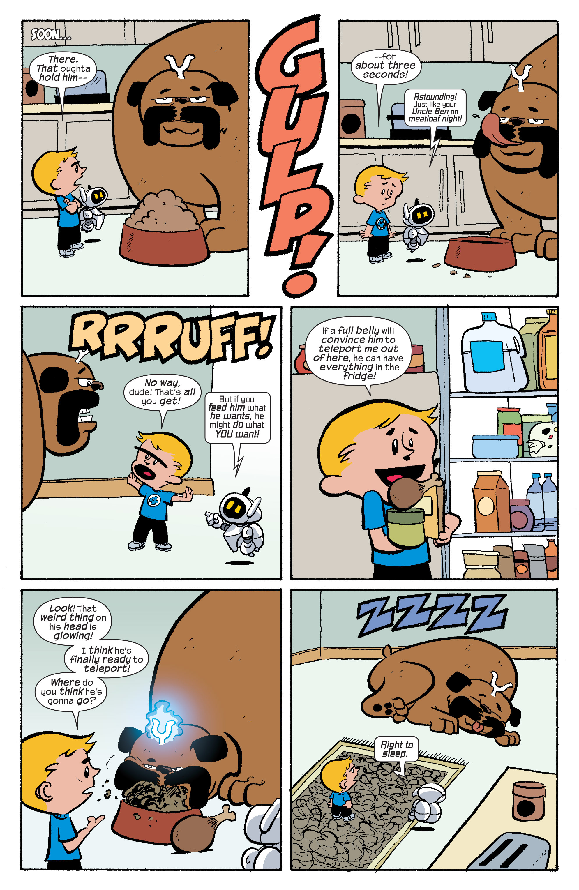 Read online Franklin Richards: Fall Football Fiasco! comic -  Issue # Full - 11