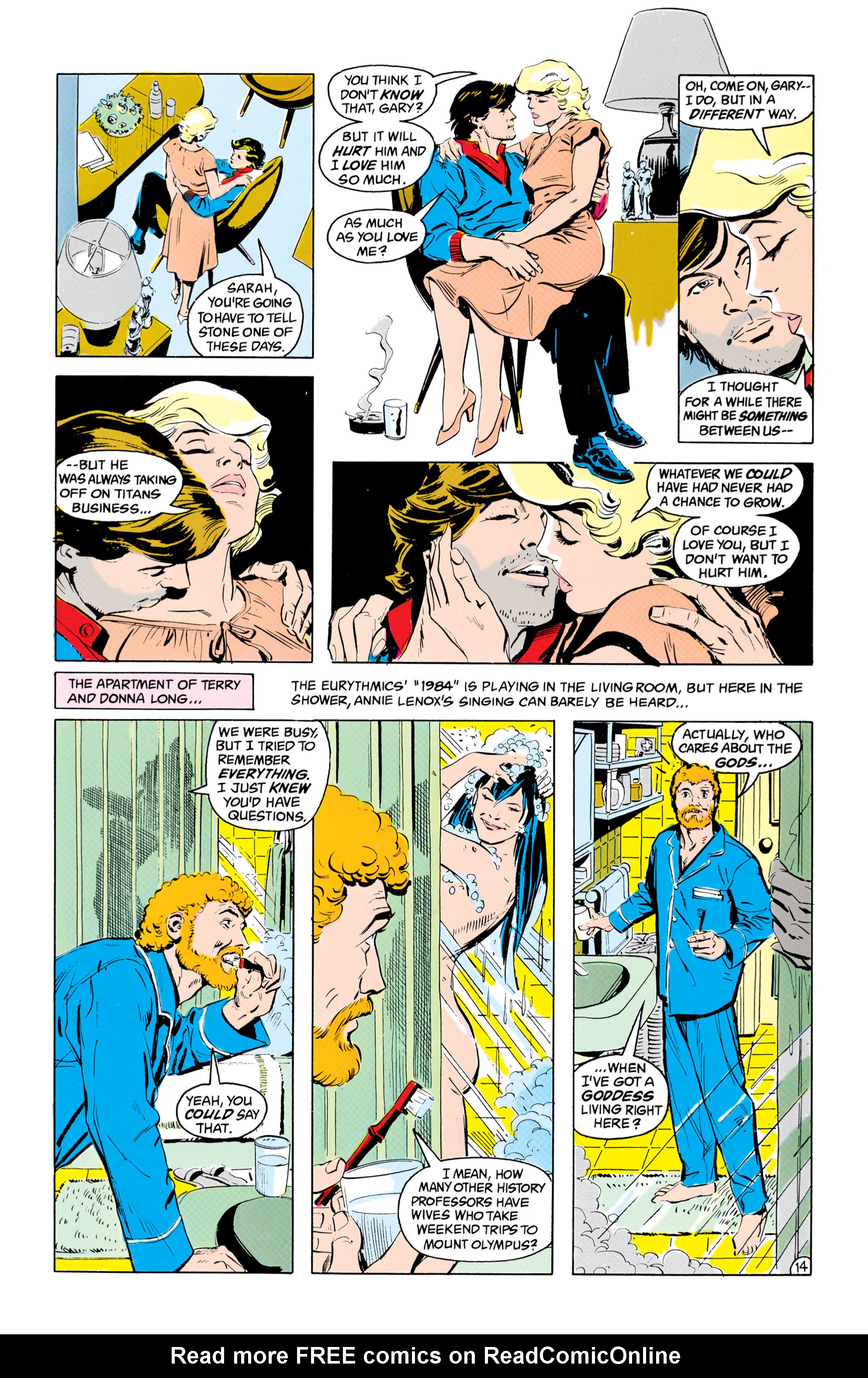 Read online The New Teen Titans (1984) comic -  Issue #10 - 15