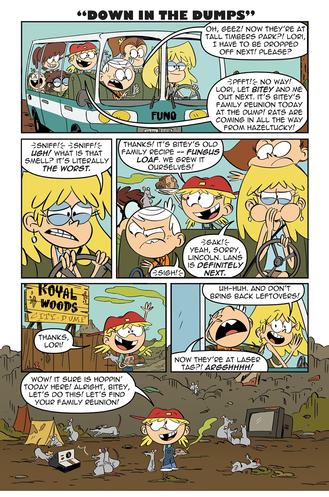 Read online The Loud House comic -  Issue #6 - 36