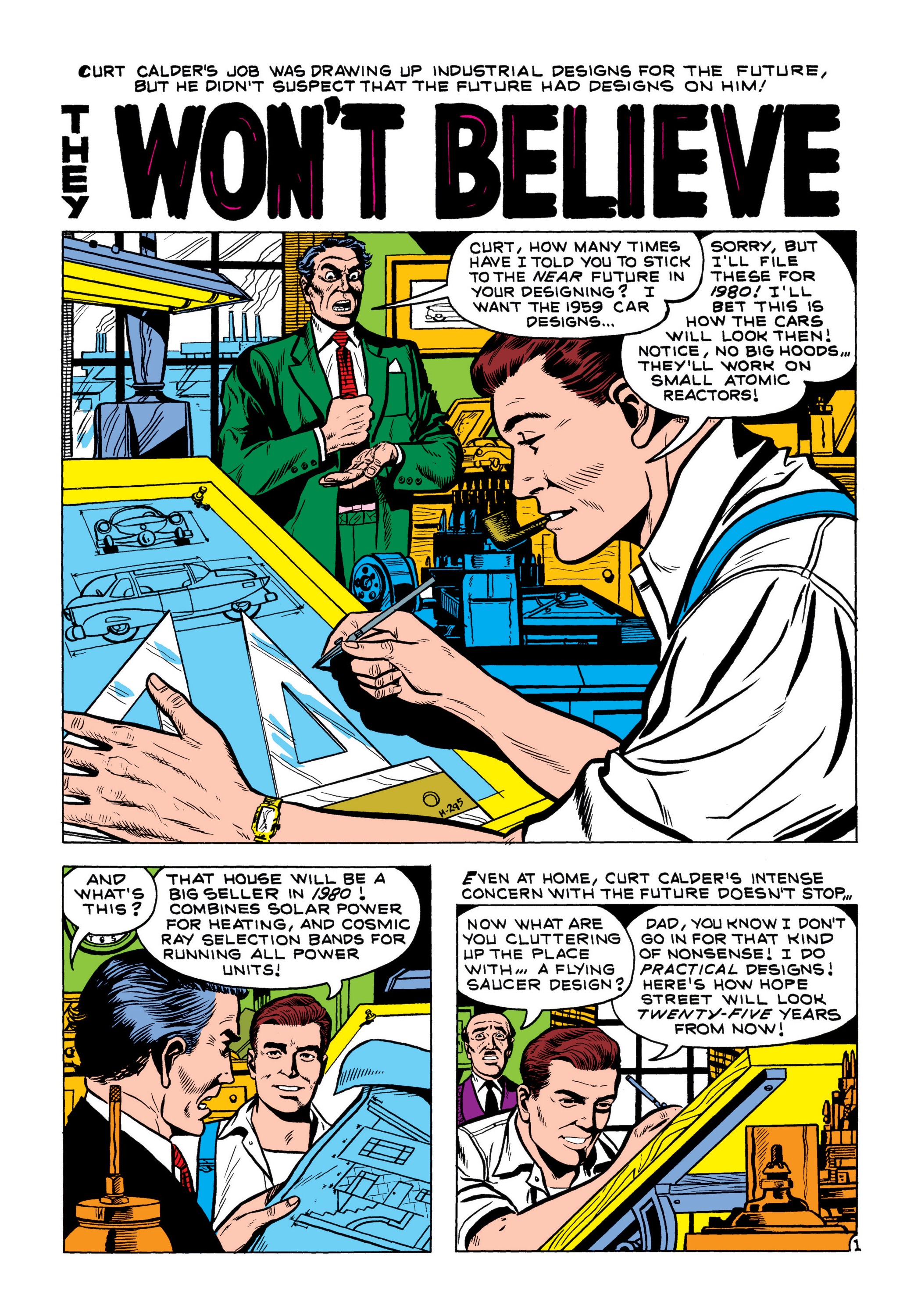 Read online Marvel Masterworks: Atlas Era Strange Tales comic -  Issue # TPB 5 (Part 1) - 54