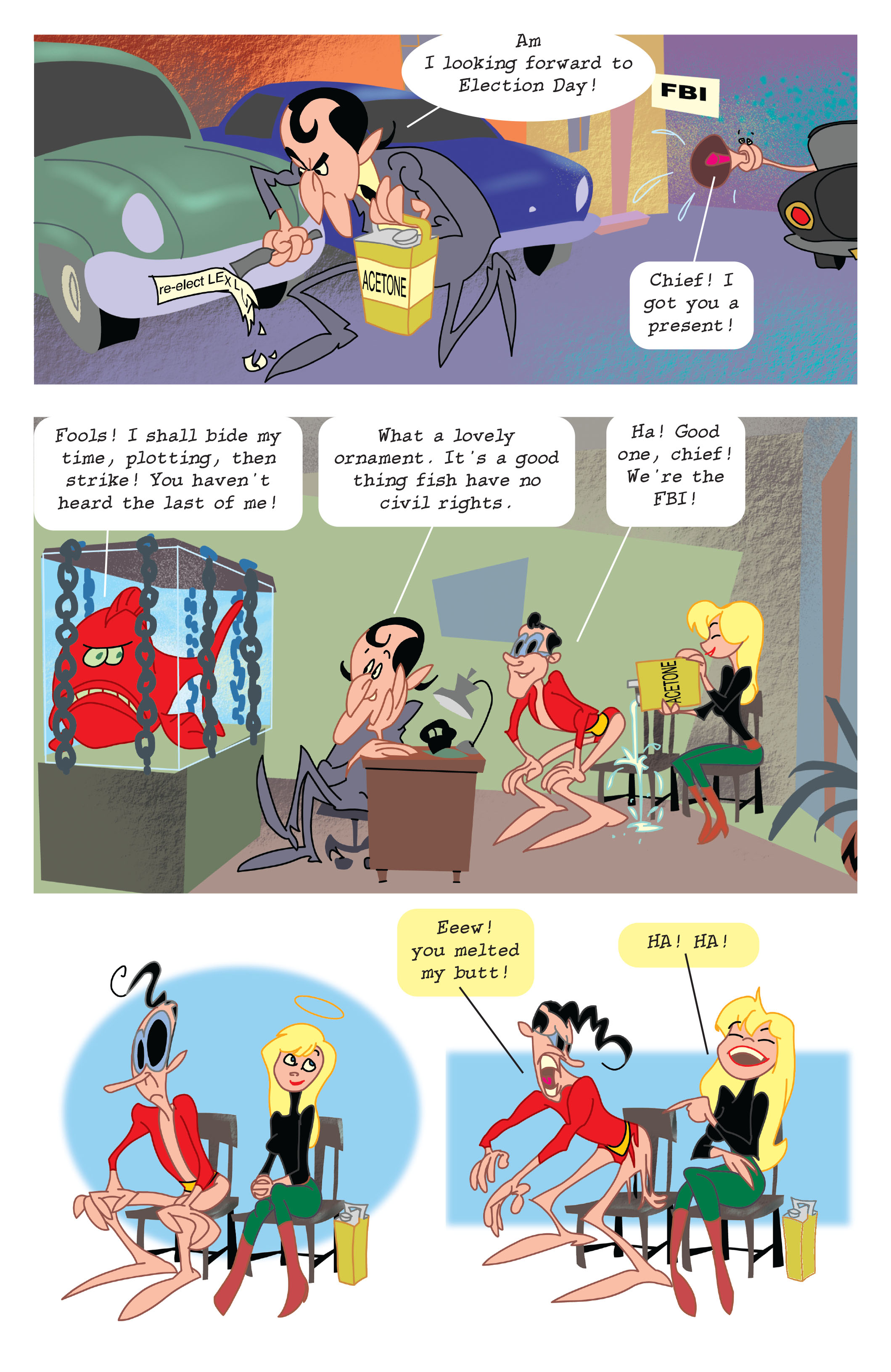 Read online Plastic Man (2004) comic -  Issue # _Rubber Banded - The Deluxe Edition (Part 1) - 49