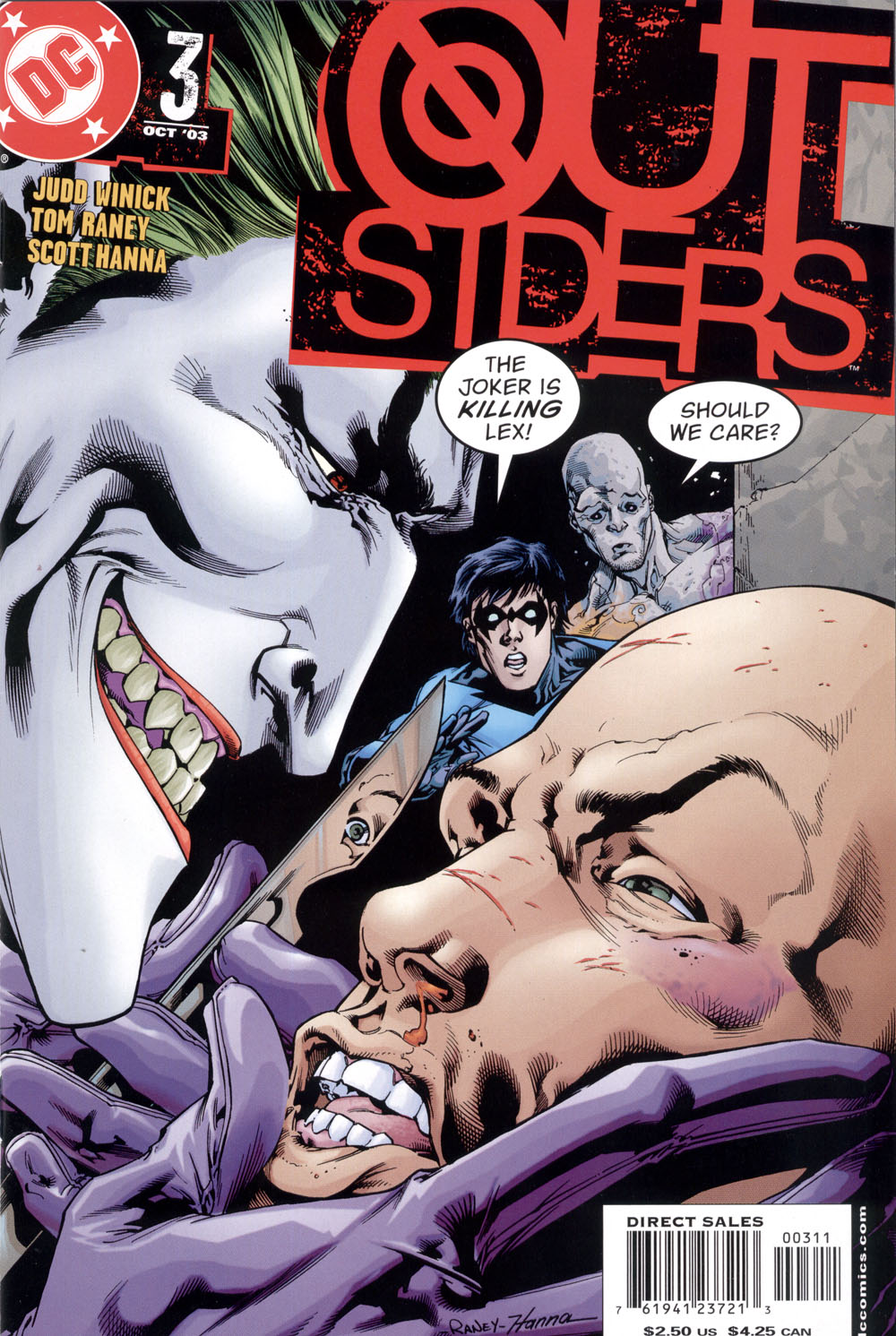 Read online Outsiders (2003) comic -  Issue #3 - 1