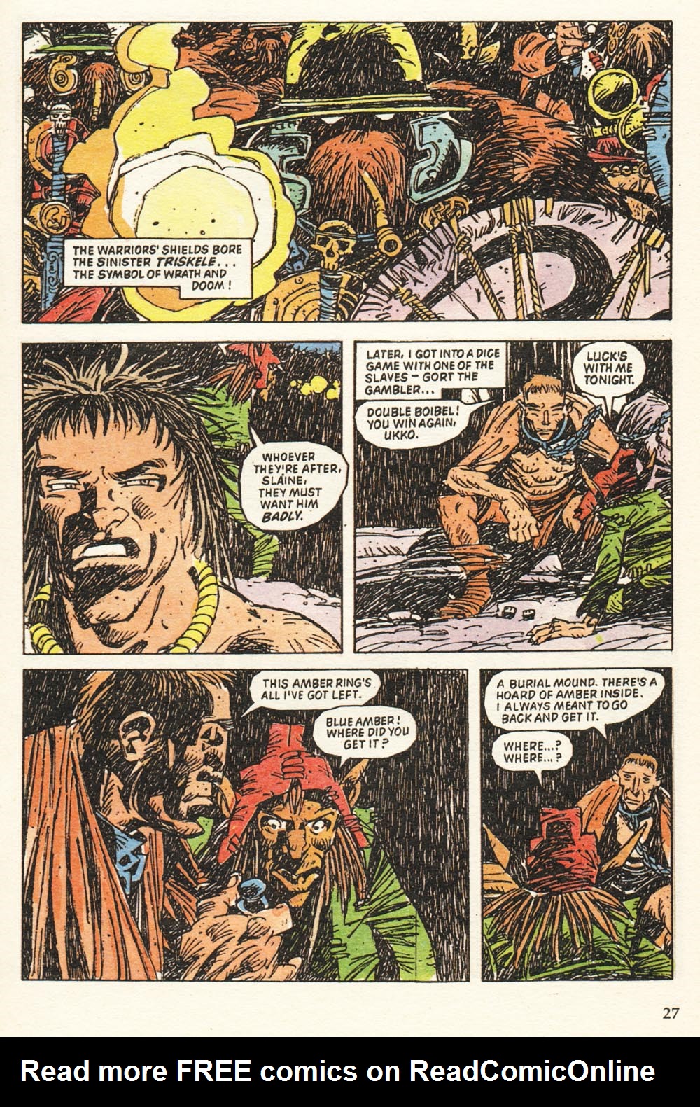 Read online Slaine The Berserker comic -  Issue #1 - 29