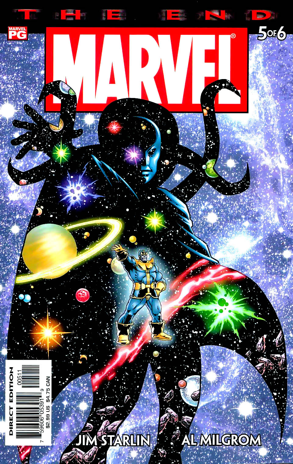 Read online Marvel Universe: The End comic -  Issue #5 - 1