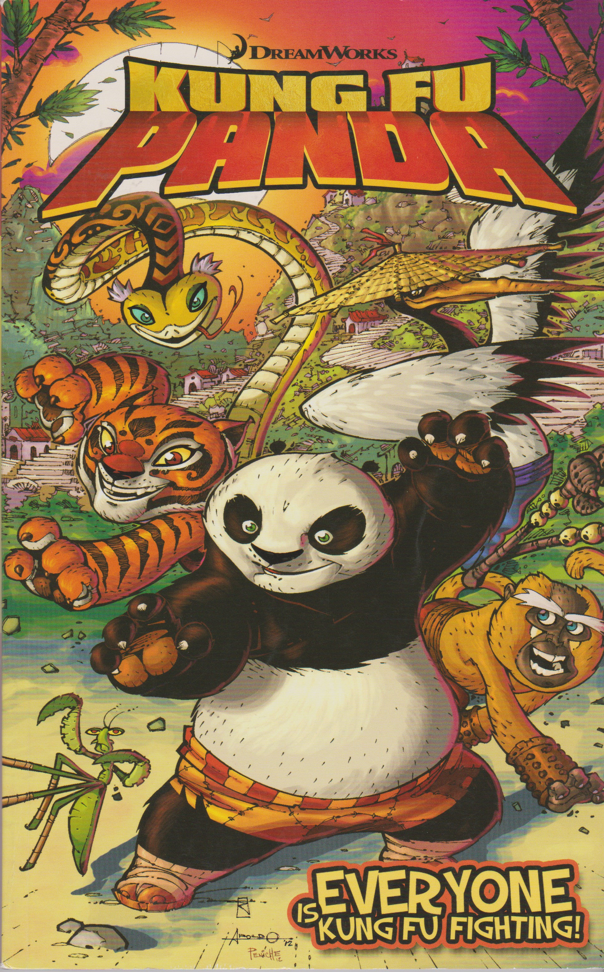 Read online Kung Fu Panda Everyone is Kung Fu Fighting comic -  Issue # TPB (Part 1) - 1