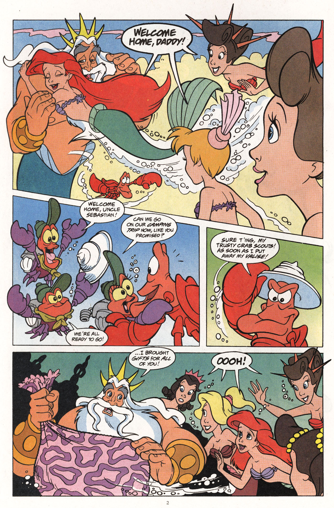 Read online Disney's The Little Mermaid comic -  Issue #8 - 4