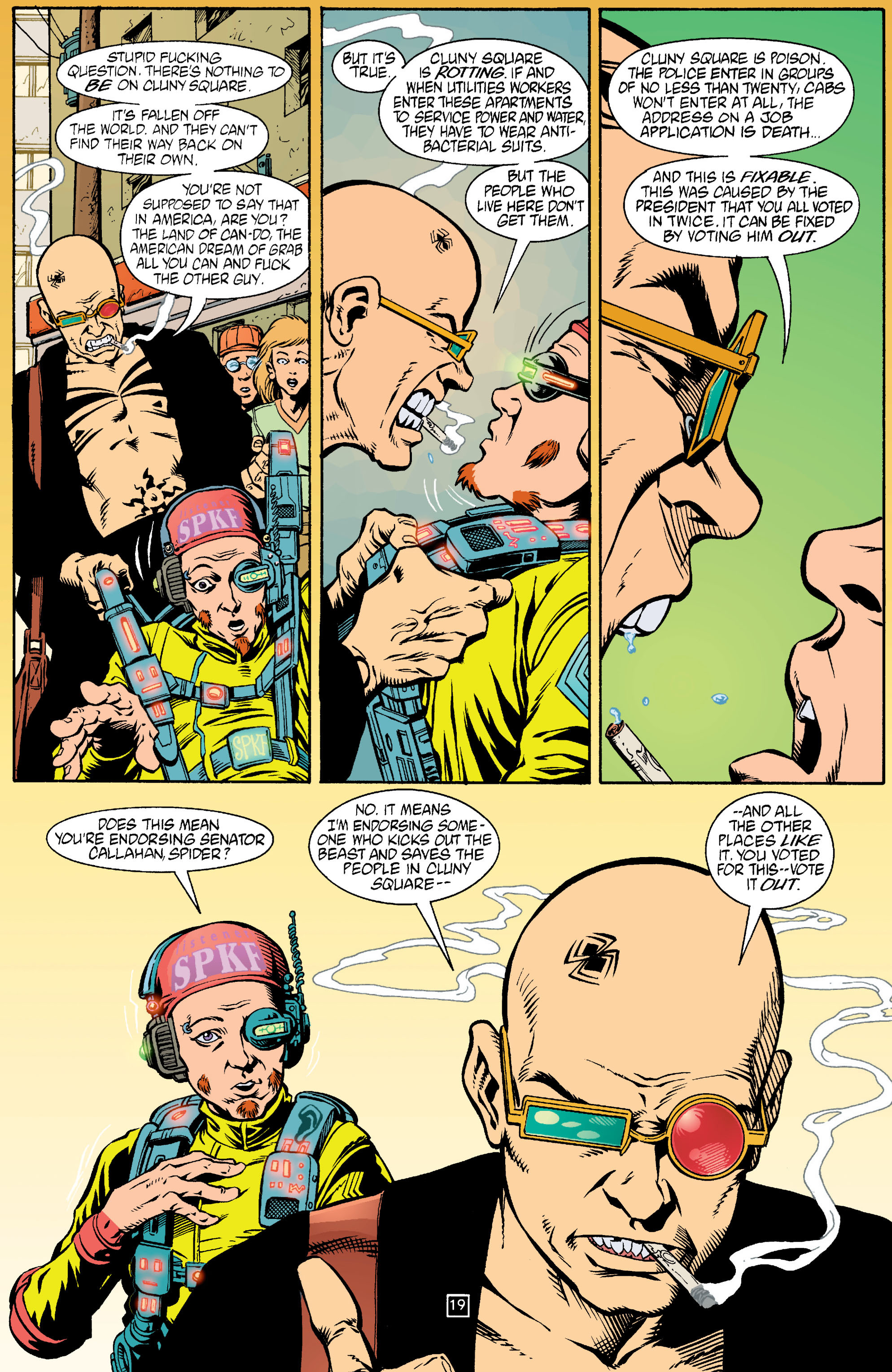 Read online Transmetropolitan comic -  Issue #16 - 20