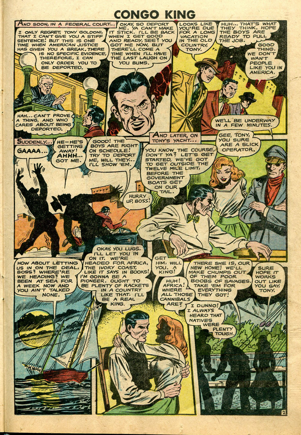 Read online Jungle Jo (1950) comic -  Issue # Full - 23