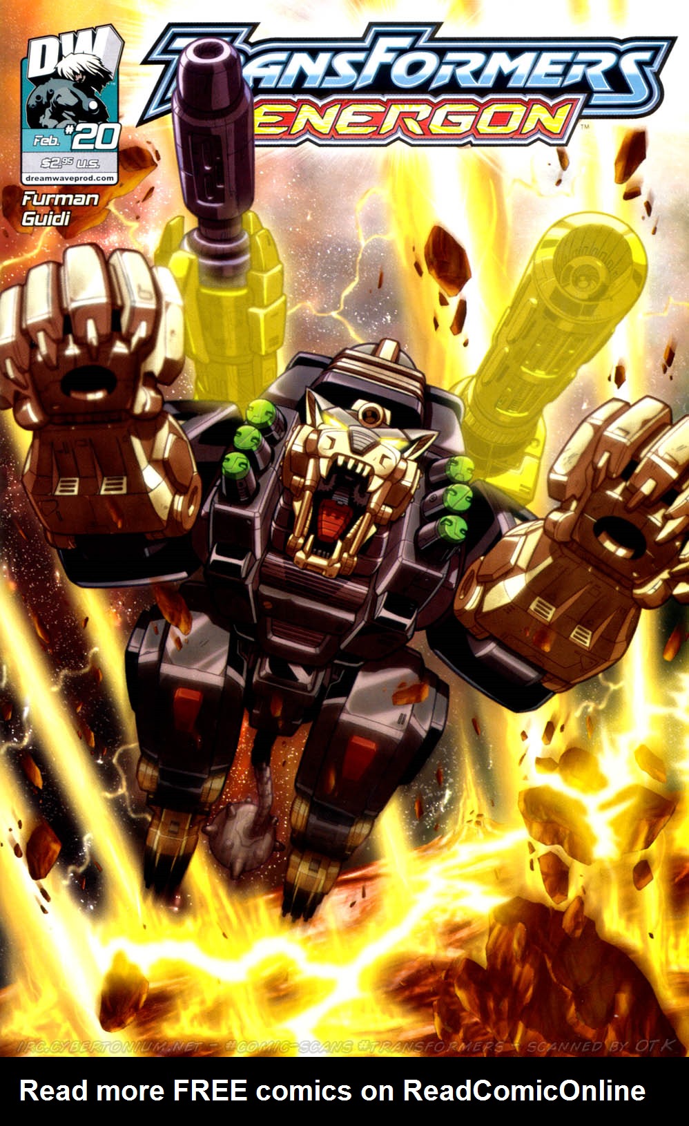 Read online Transformers Energon comic -  Issue #20 - 1