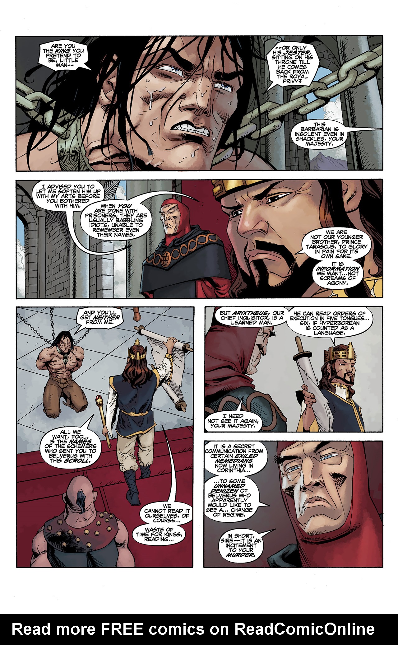 Read online Conan: Road of Kings comic -  Issue #4 - 12