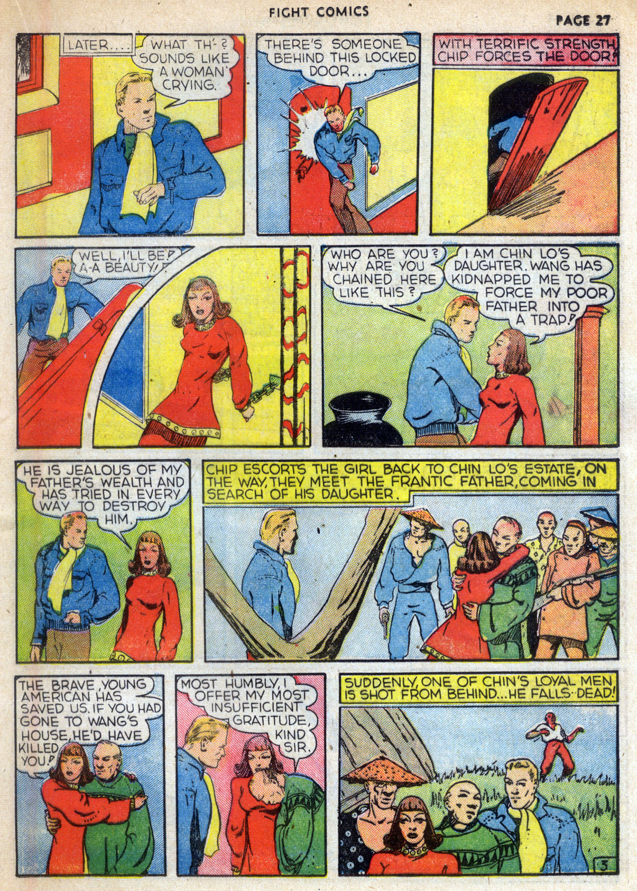 Read online Fight Comics comic -  Issue #4 - 29