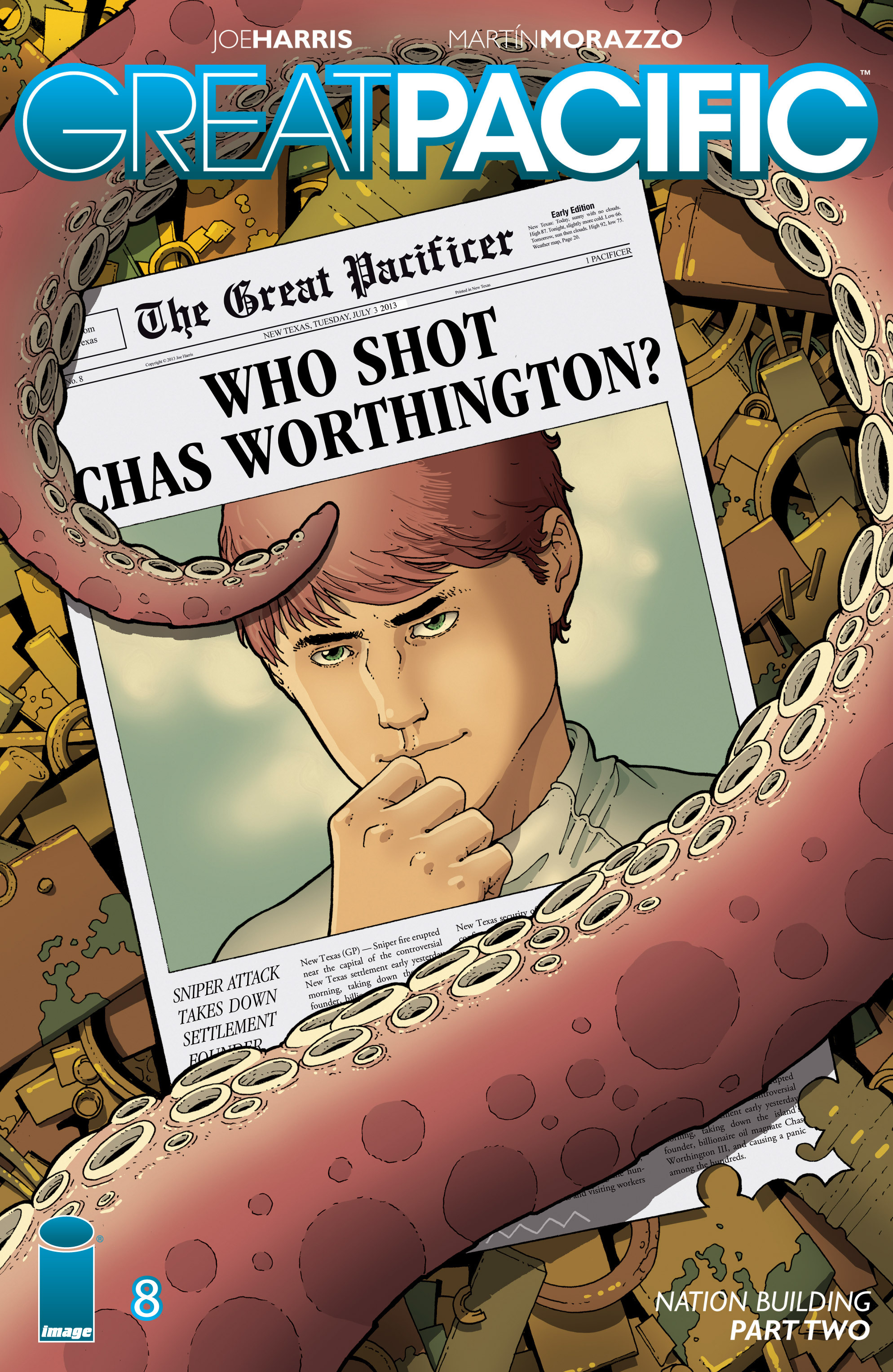 Read online Great Pacific comic -  Issue #8 - 1