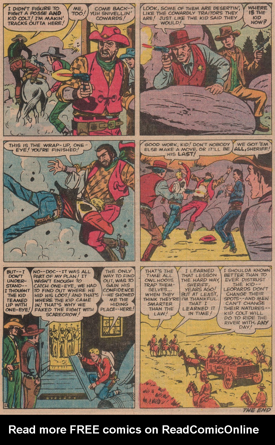 Read online Kid Colt Outlaw comic -  Issue #182 - 21