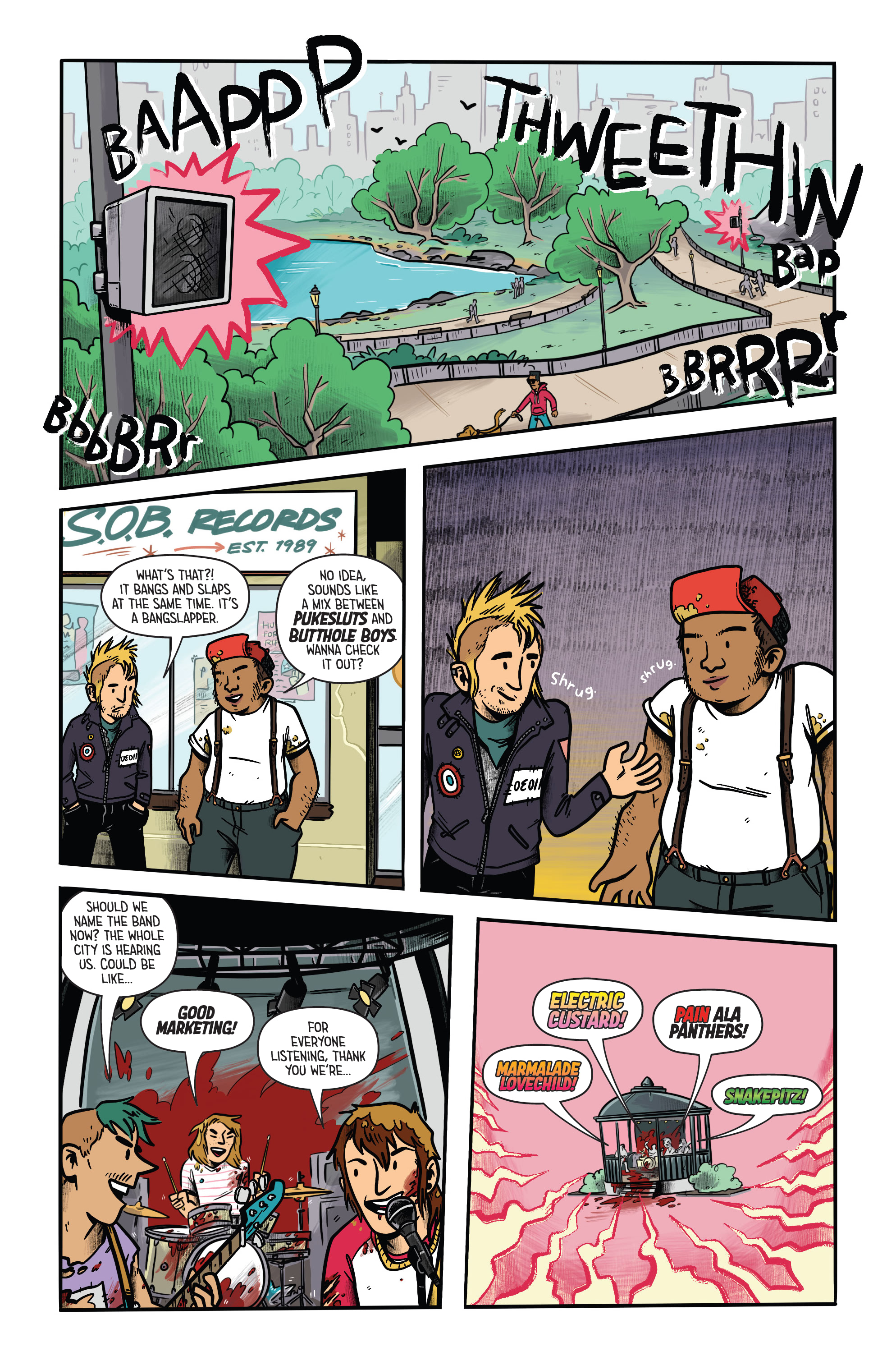 Read online Terminal Punks comic -  Issue # TPB - 118