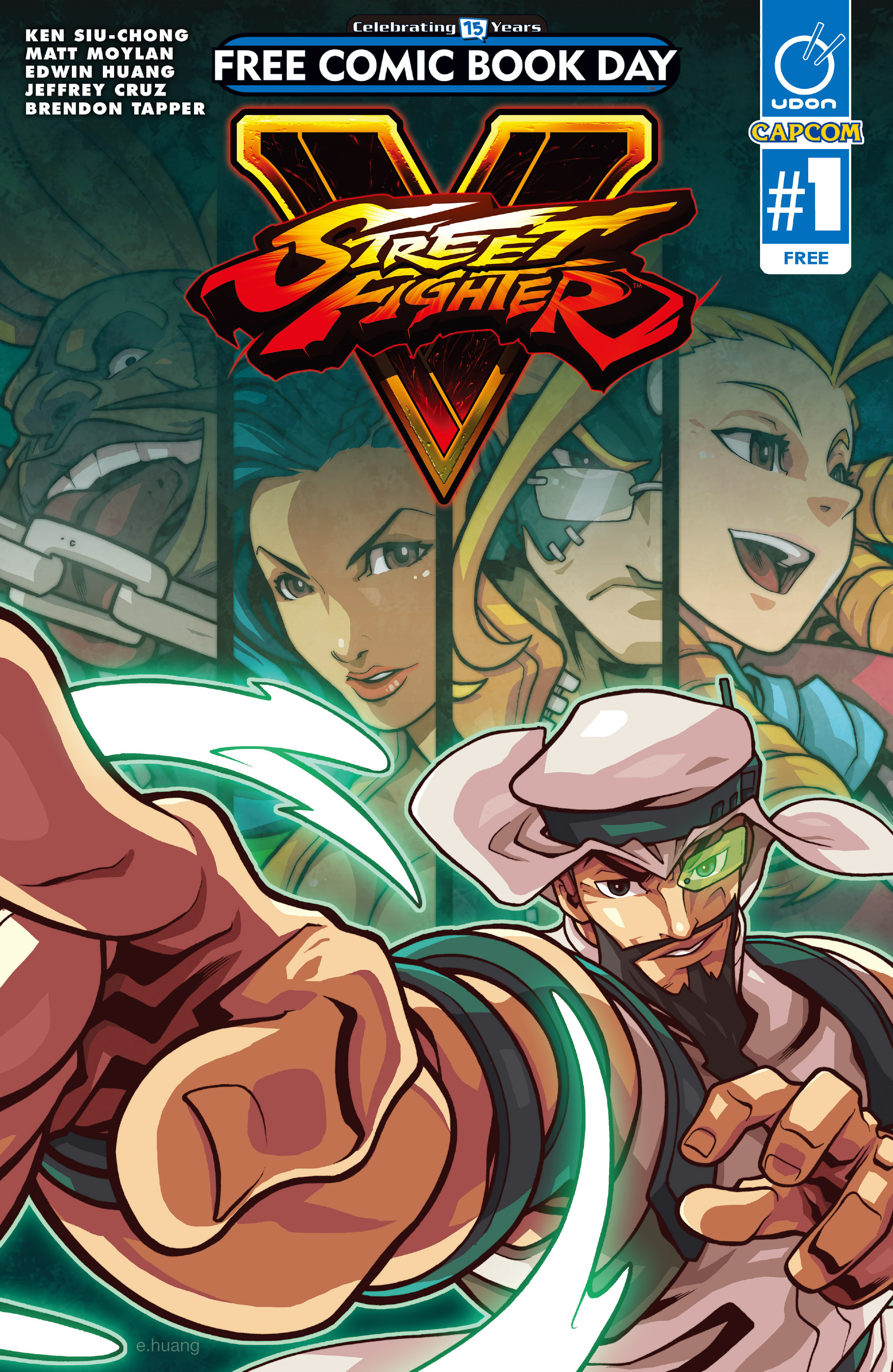 Read online Free Comic Book Day 2016 comic -  Issue # Street Fighter V - 1