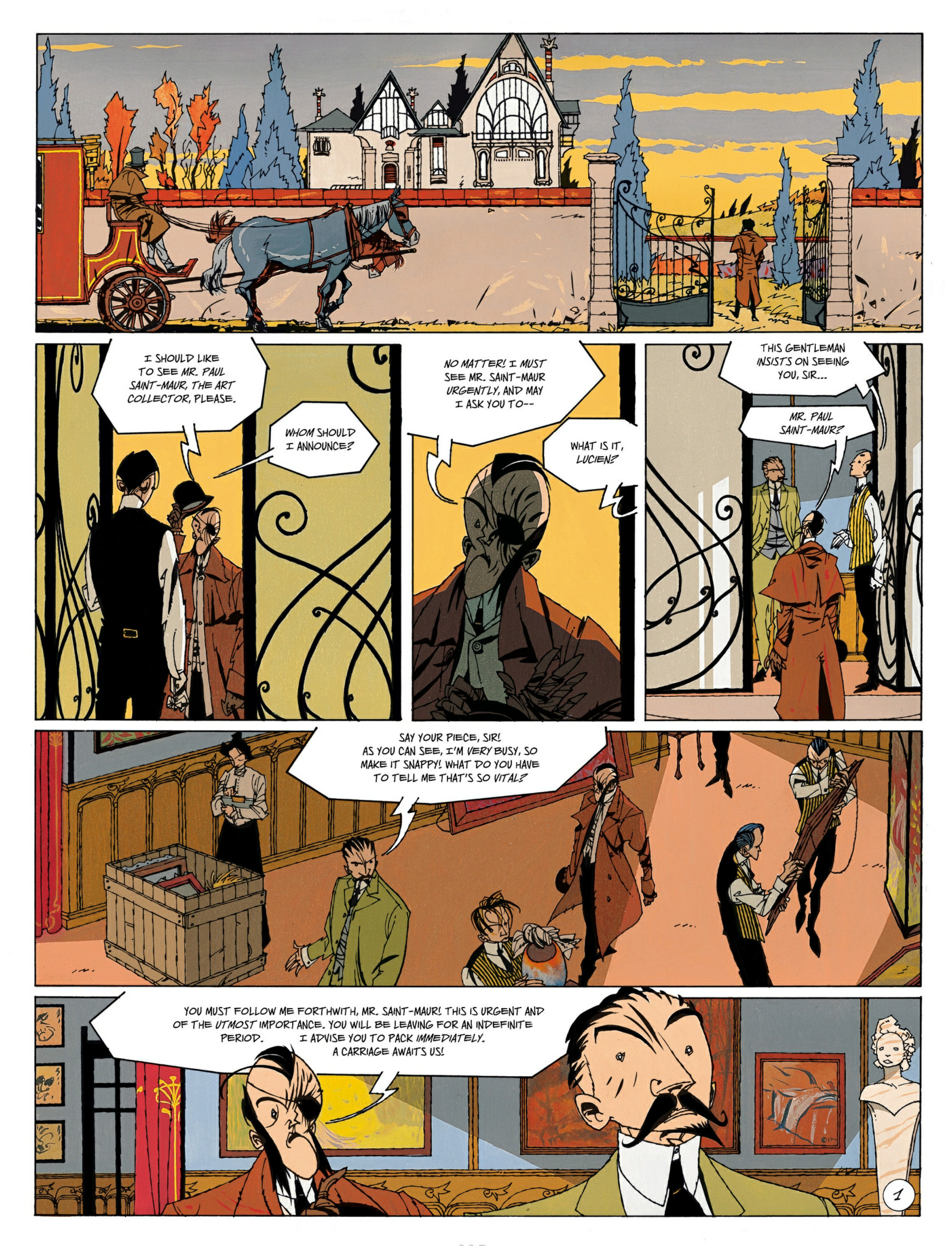 Read online Adam Sarlech comic -  Issue #3 - 6