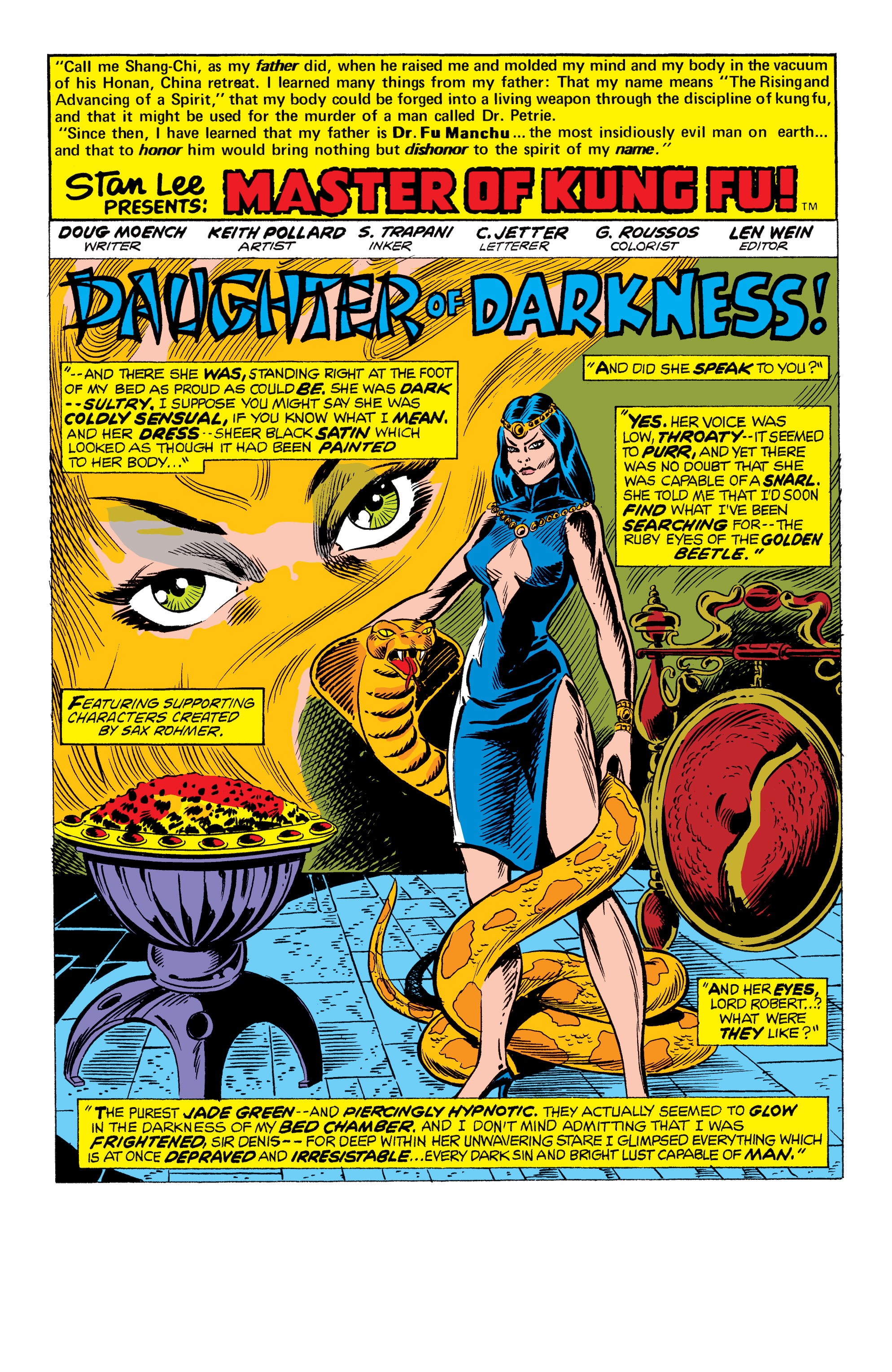 Read online Master of Kung Fu Epic Collection: Weapon of the Soul comic -  Issue # TPB (Part 4) - 66