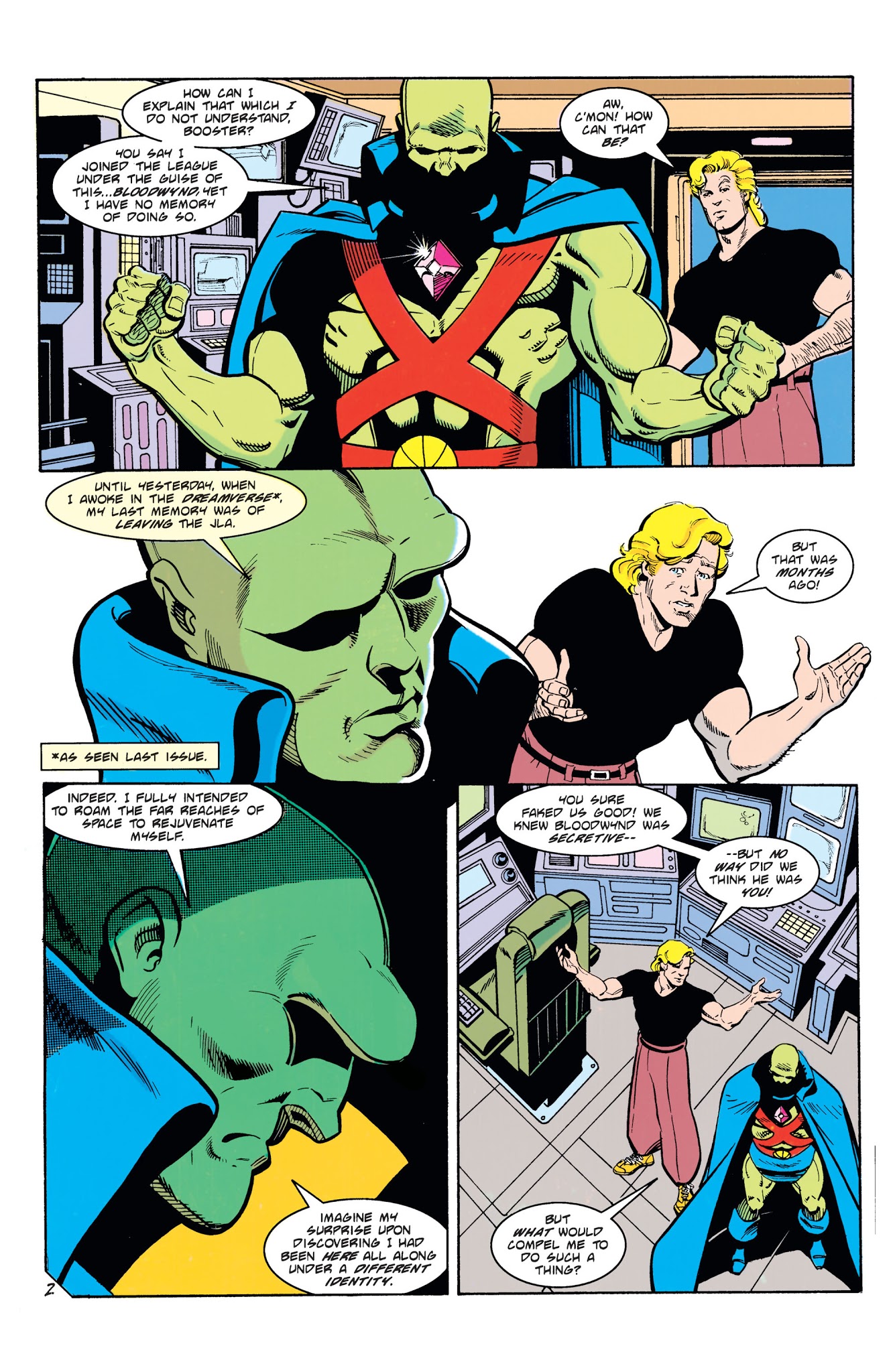 Read online Superman & The Justice League America comic -  Issue #2 - 229