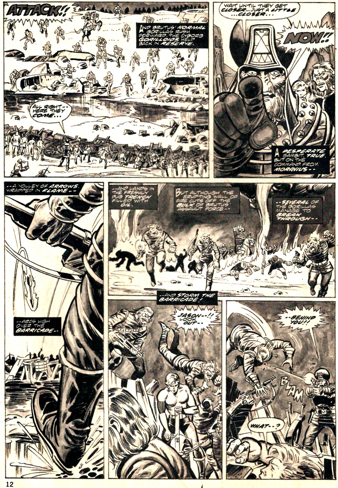 Read online Planet of the Apes comic -  Issue #28 - 12