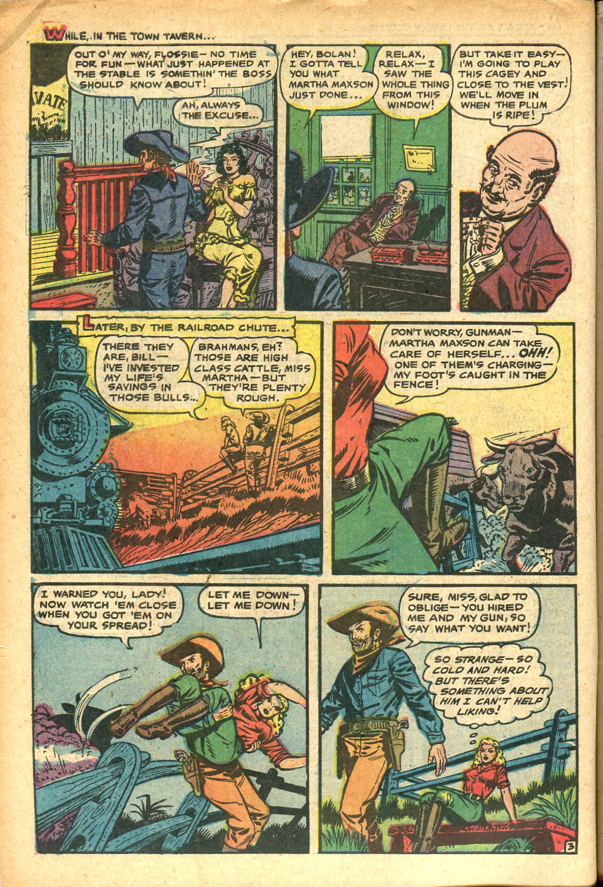 Read online Cowgirl Romances (1950) comic -  Issue #7 - 6