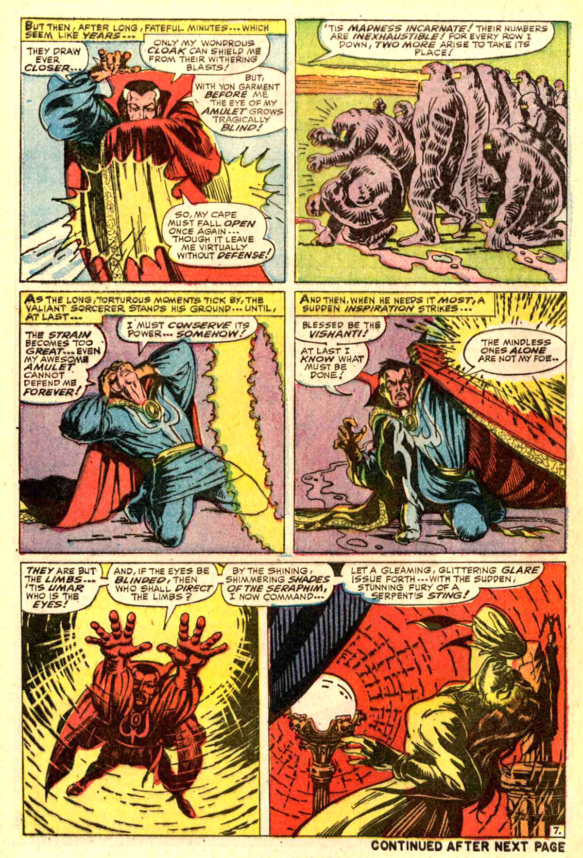 Read online Marvel Masterworks: Doctor Strange comic -  Issue # TPB 2 - 121