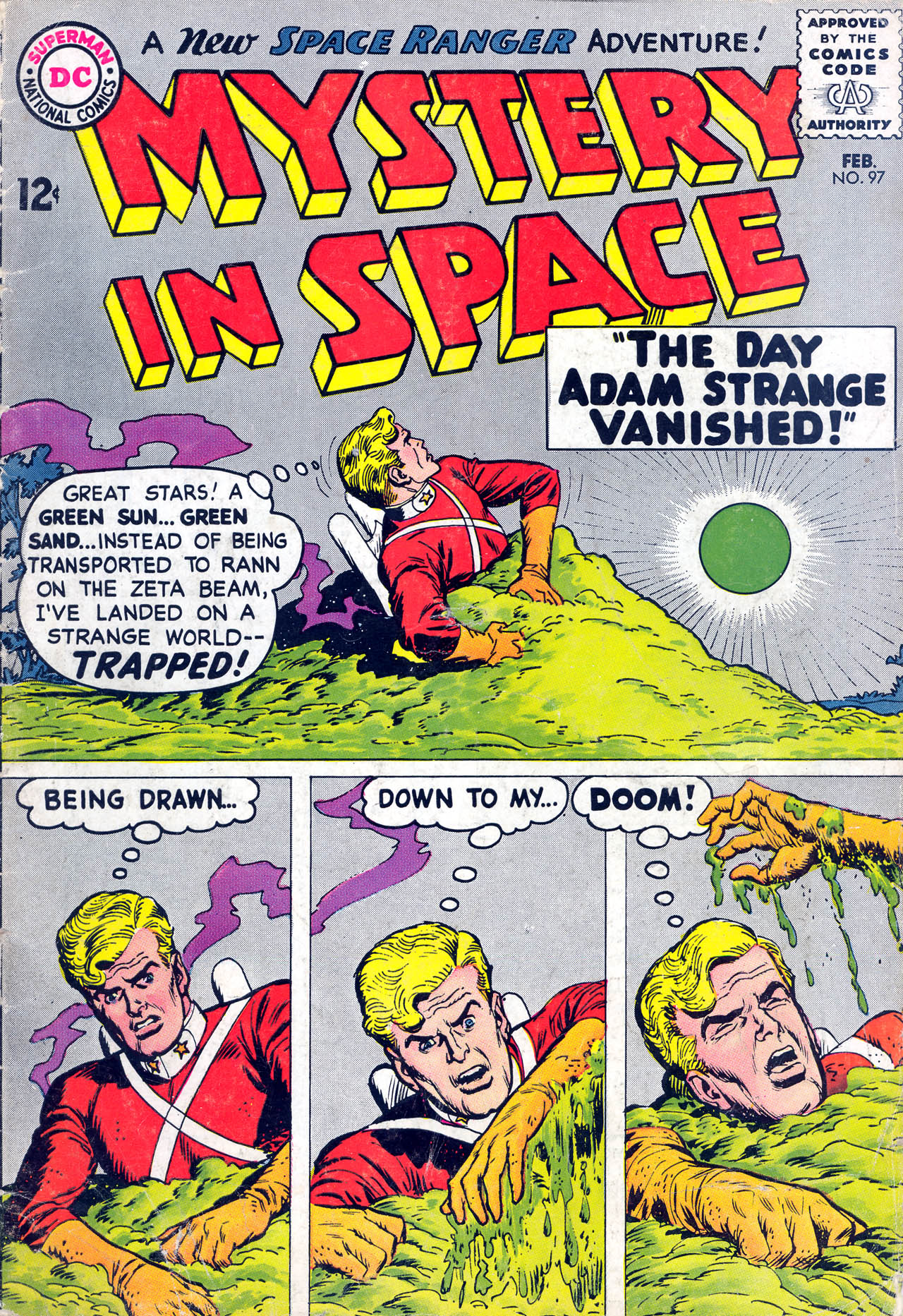 Read online Mystery in Space (1951) comic -  Issue #97 - 1