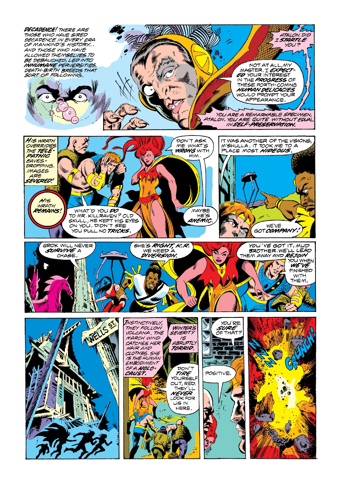 Read online Marvel Masterworks: Killraven comic -  Issue # TPB 1 (Part 2) - 82