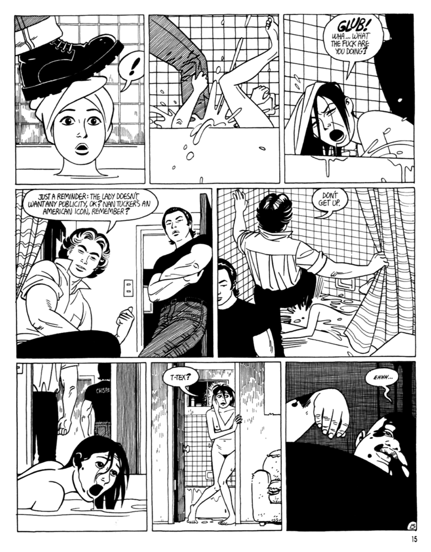 Read online Love and Rockets (1982) comic -  Issue #39 - 17