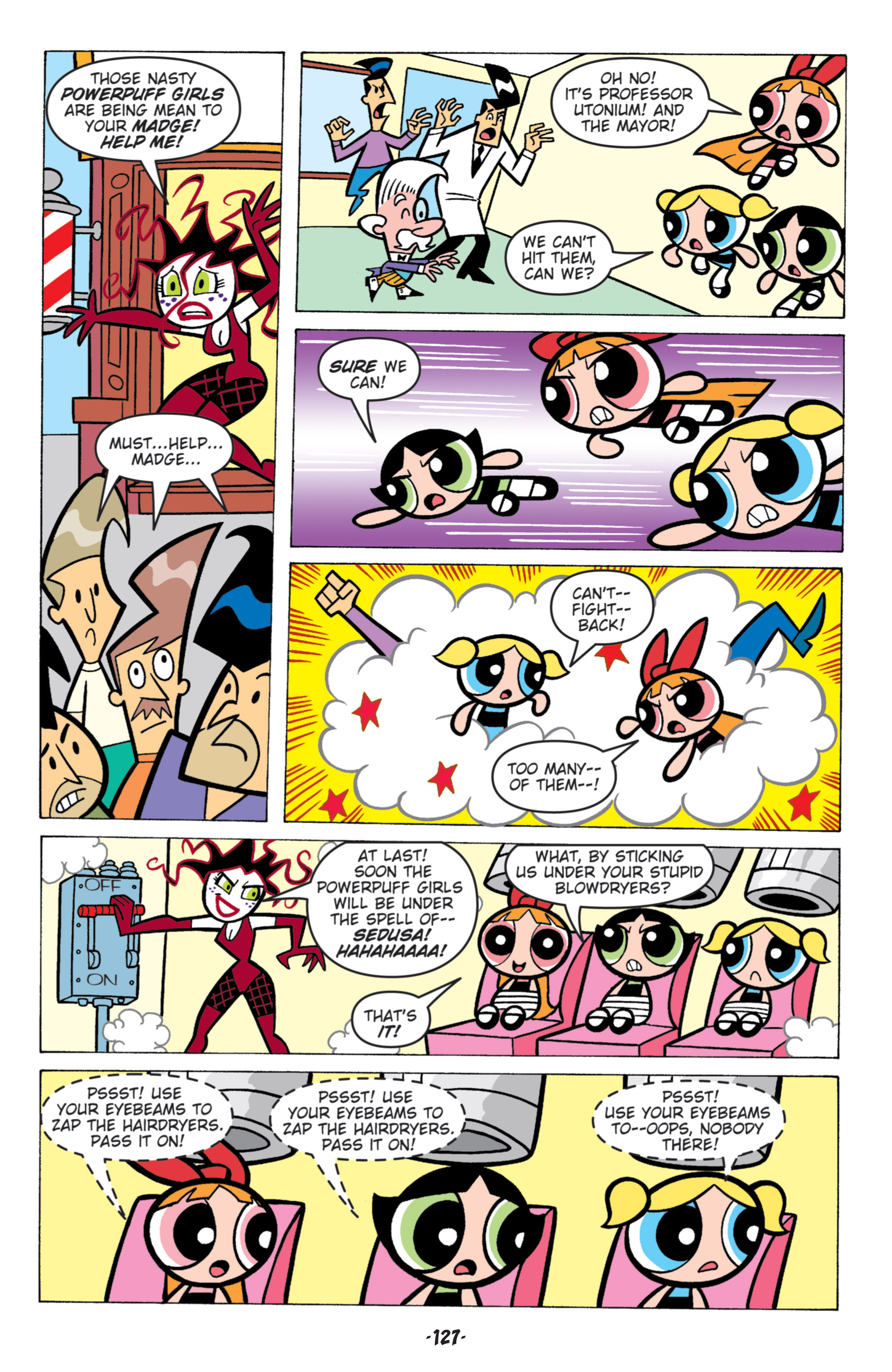 Read online Powerpuff Girls Classics comic -  Issue # TPB 3 - 128