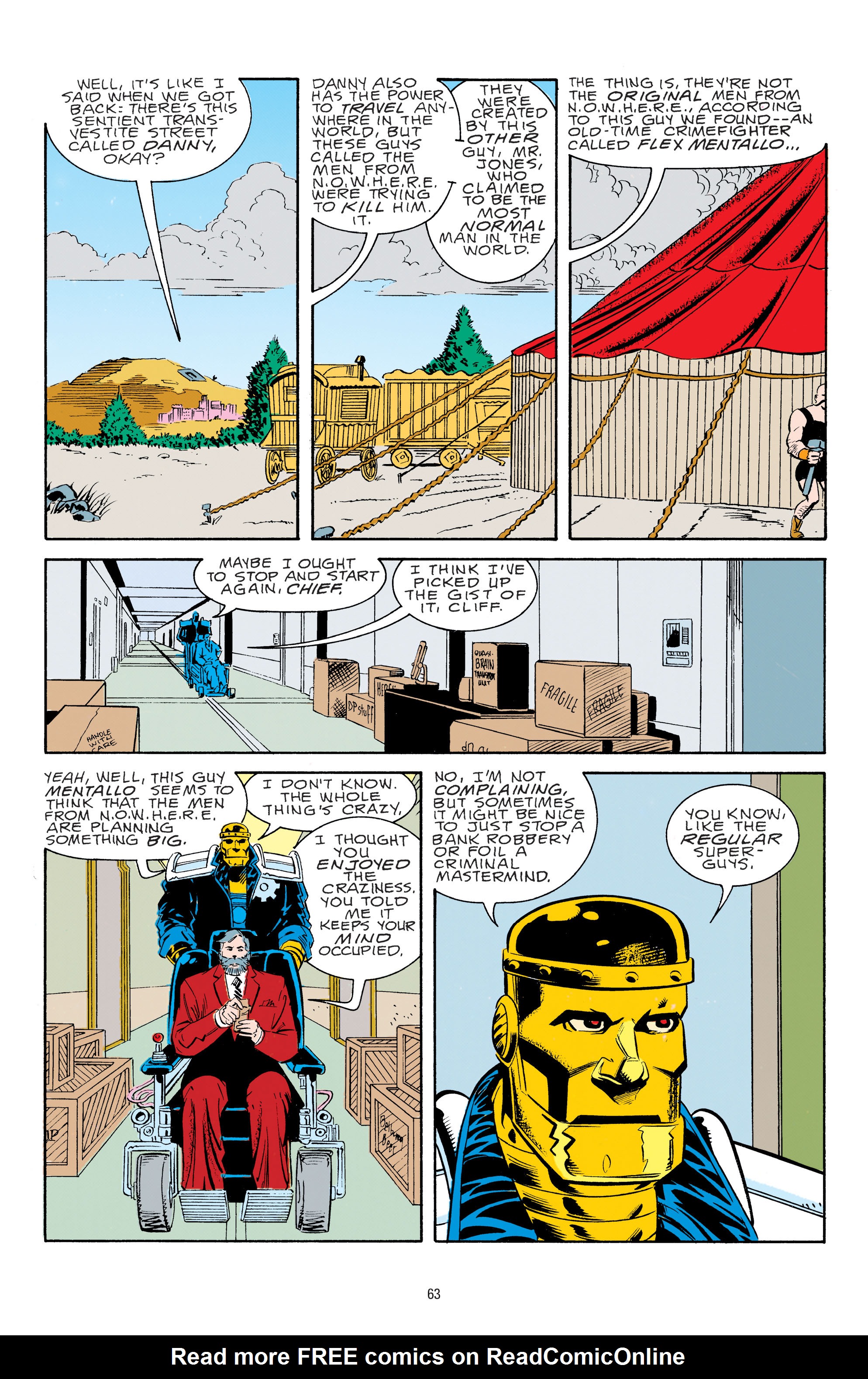 Read online Doom Patrol (1987) comic -  Issue # _TPB 2 (Part 1) - 64