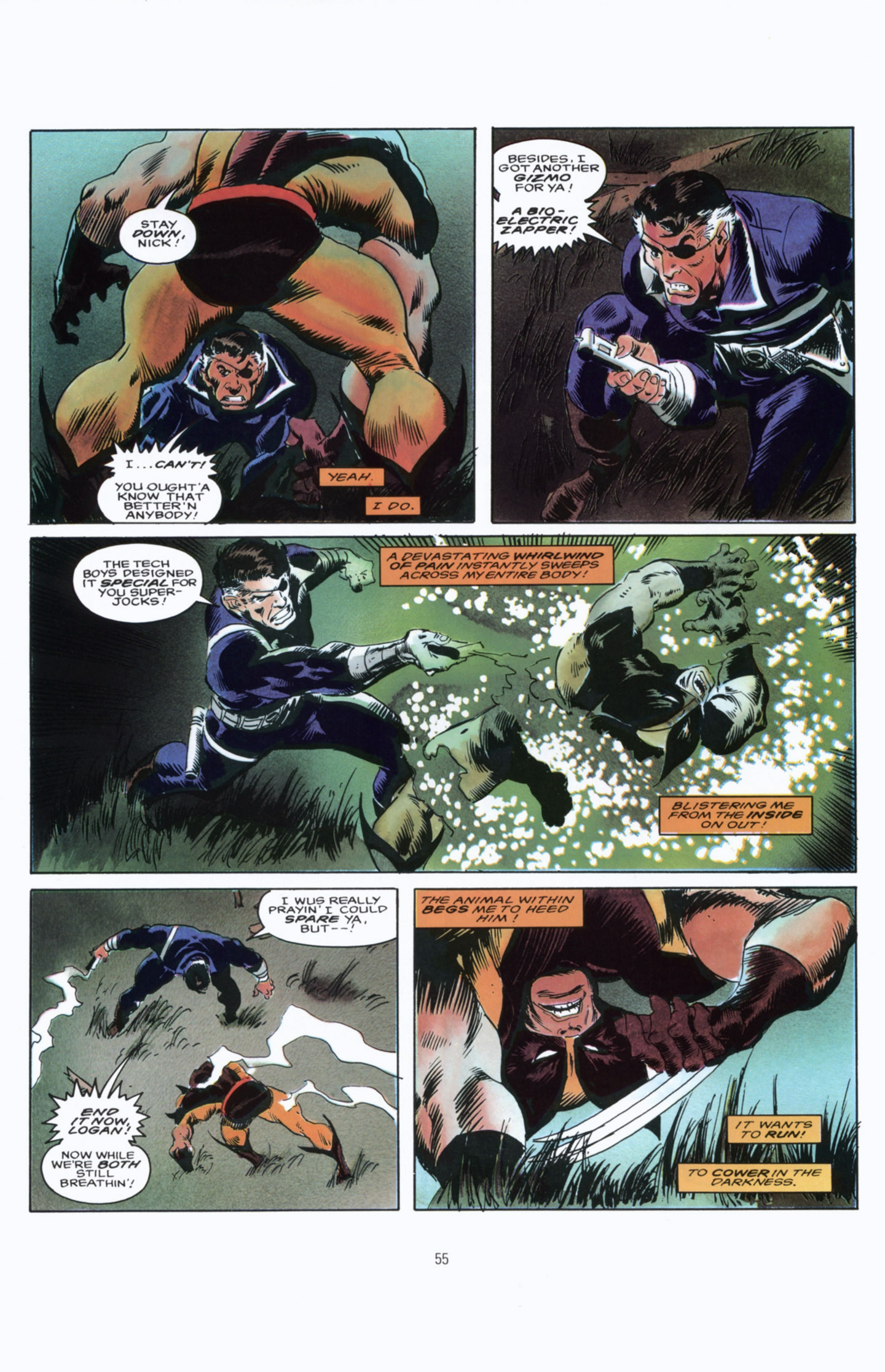 Read online Wolverine: Bloody Choices comic -  Issue # Full - 56