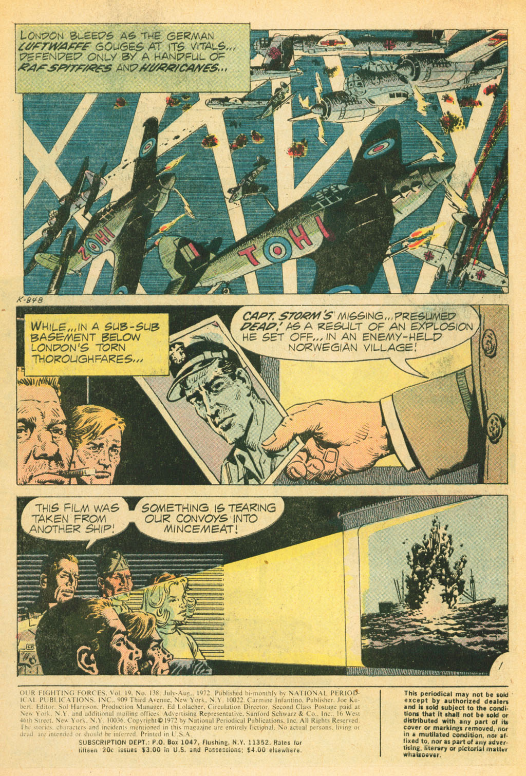 Read online Our Fighting Forces comic -  Issue #138 - 3