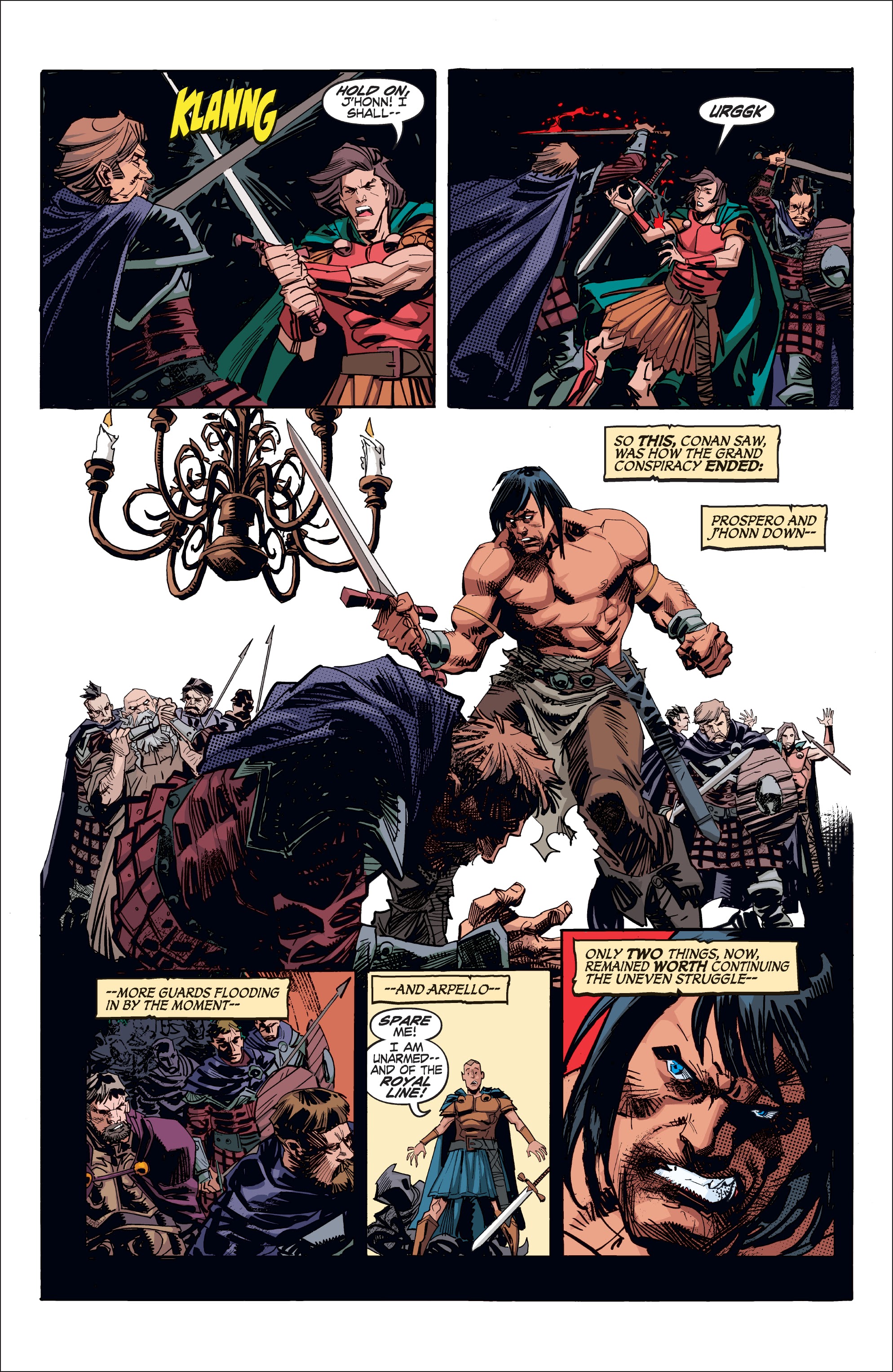 Read online Conan Chronicles Epic Collection comic -  Issue # TPB Horrors Beneath the Stones (Part 3) - 13