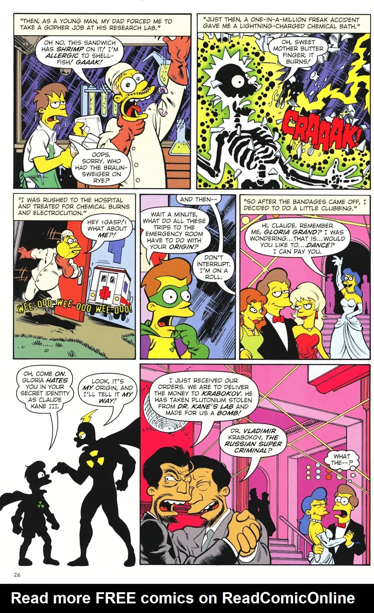 Read online Bongo Comics Presents Simpsons Super Spectacular comic -  Issue #8 - 27