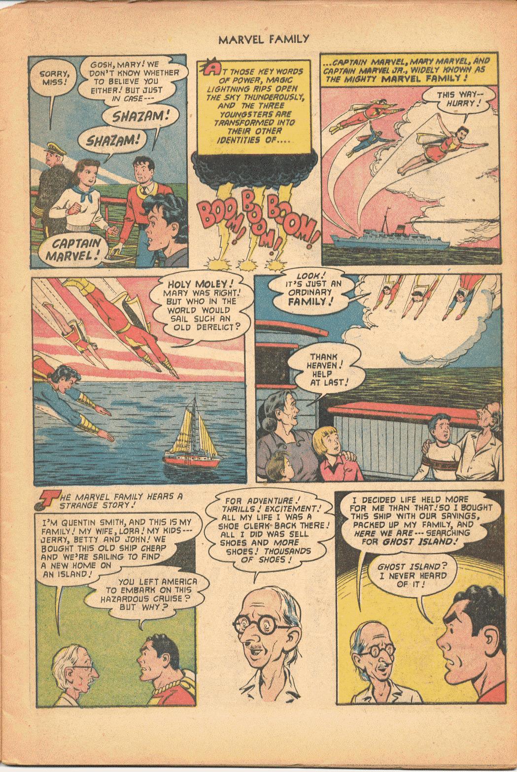 Read online The Marvel Family comic -  Issue #71 - 5