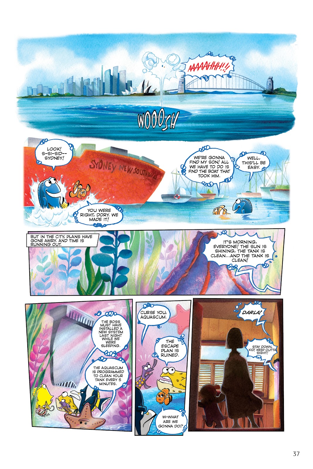 Disney/PIXAR Finding Nemo and Finding Dory: The Story of the Movies in Comics issue TPB - Page 37