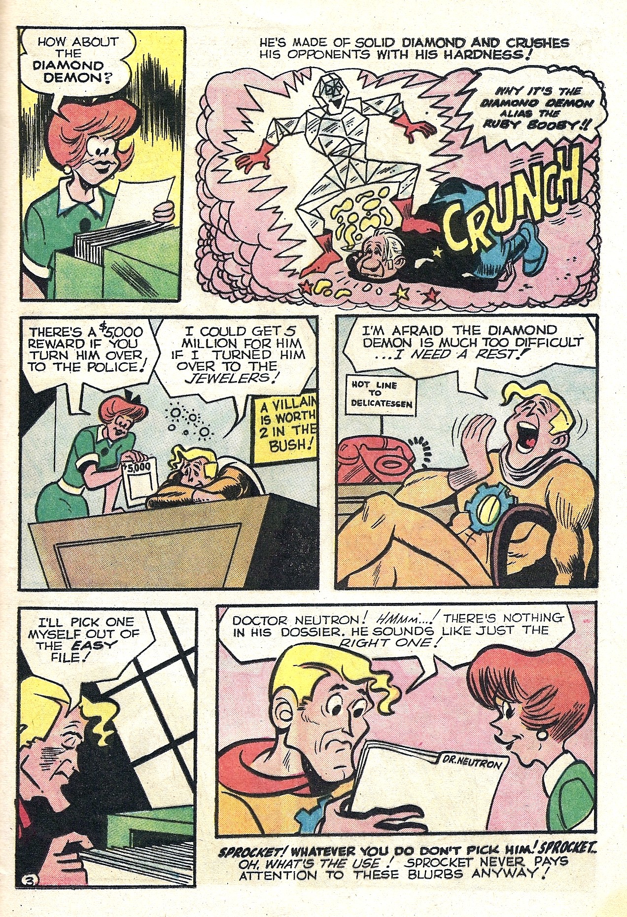 Read online Archie's Madhouse comic -  Issue #37 - 29