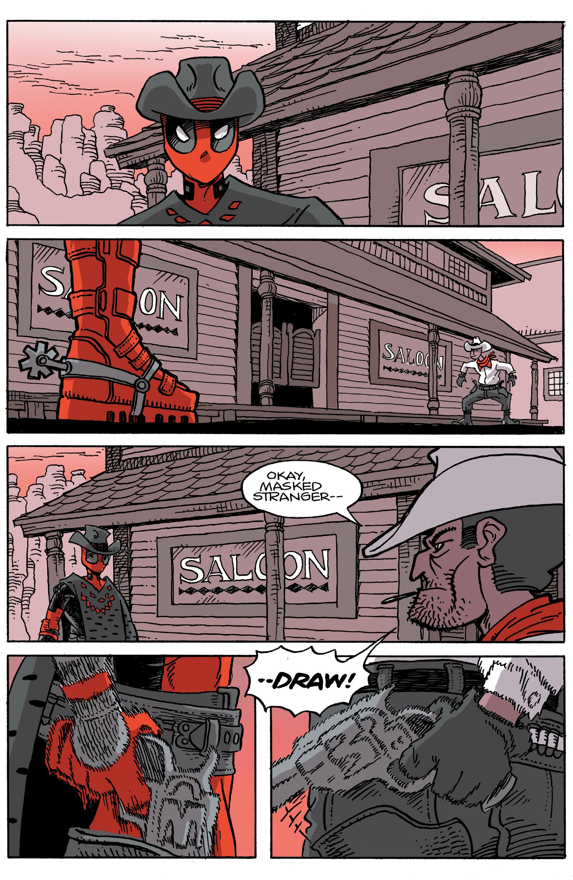 Read online Deadpool: Black, White & Blood comic -  Issue #3 - 28
