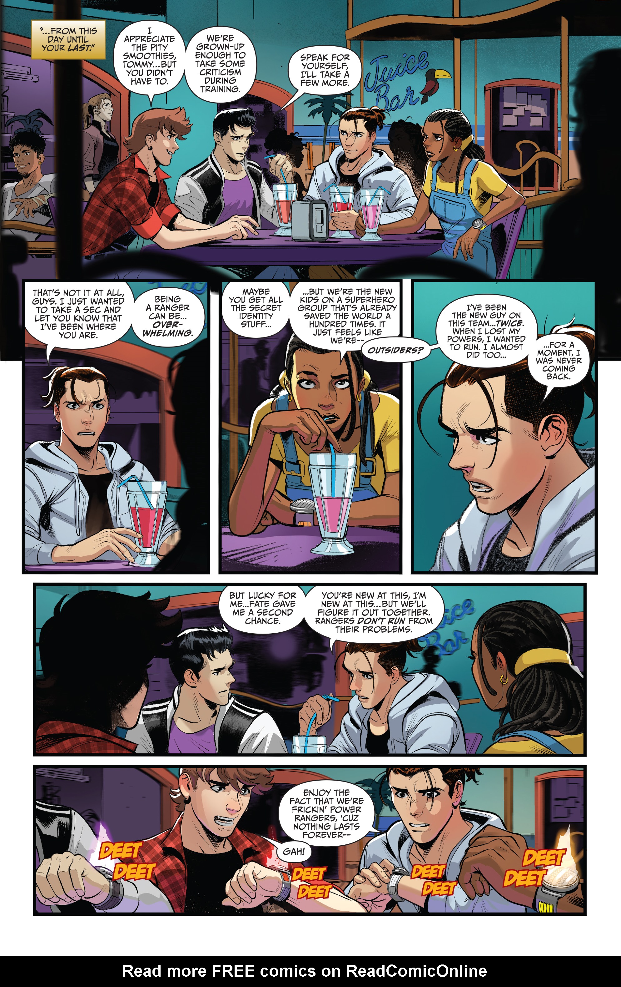 Read online Saban's Go Go Power Rangers comic -  Issue #32 - 20