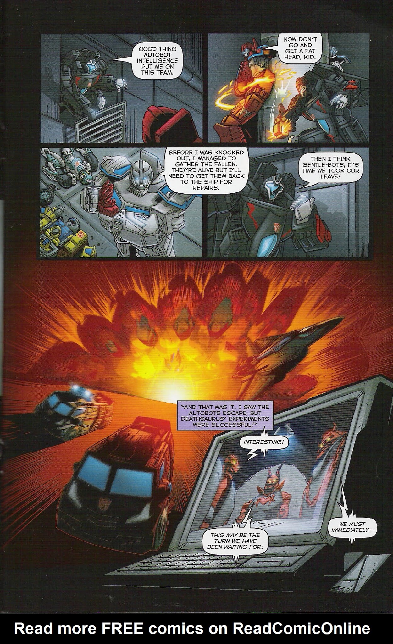 Read online Transformers: Timelines comic -  Issue #0 Descent Into Evil - 17