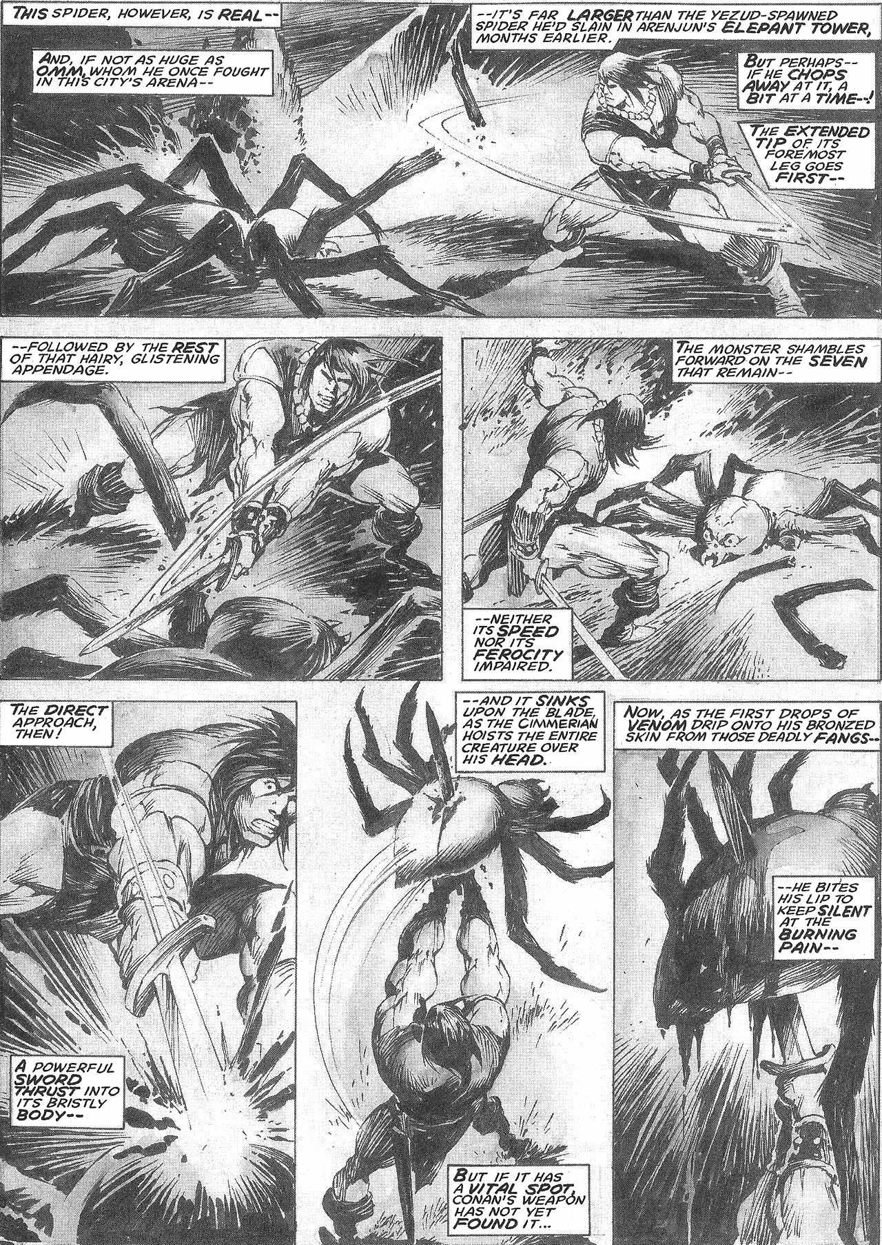 Read online The Savage Sword Of Conan comic -  Issue #209 - 39