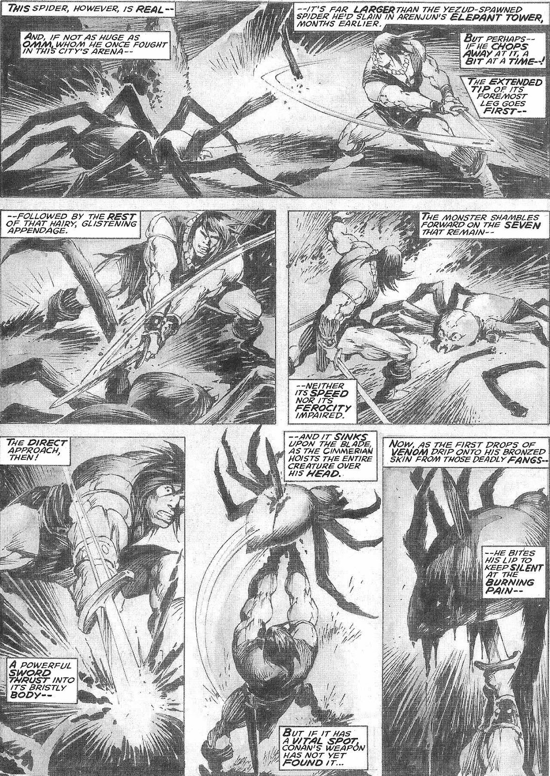 The Savage Sword Of Conan issue 209 - Page 39