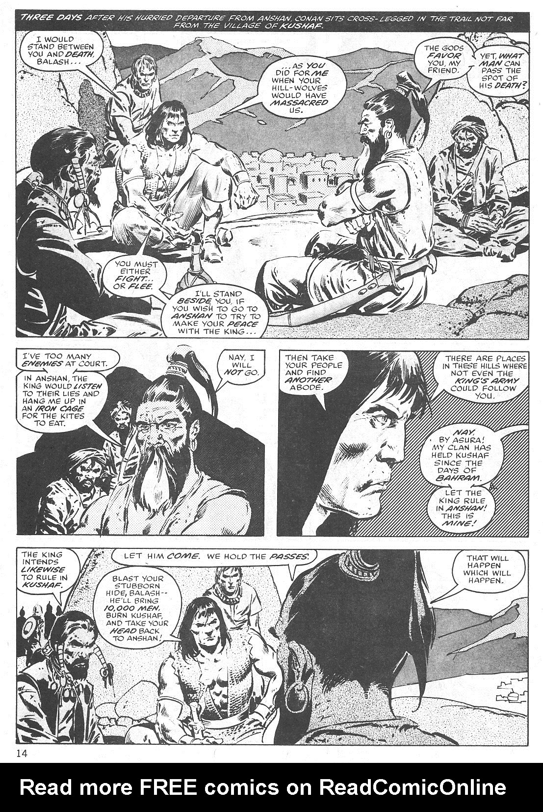 Read online The Savage Sword Of Conan comic -  Issue #31 - 14