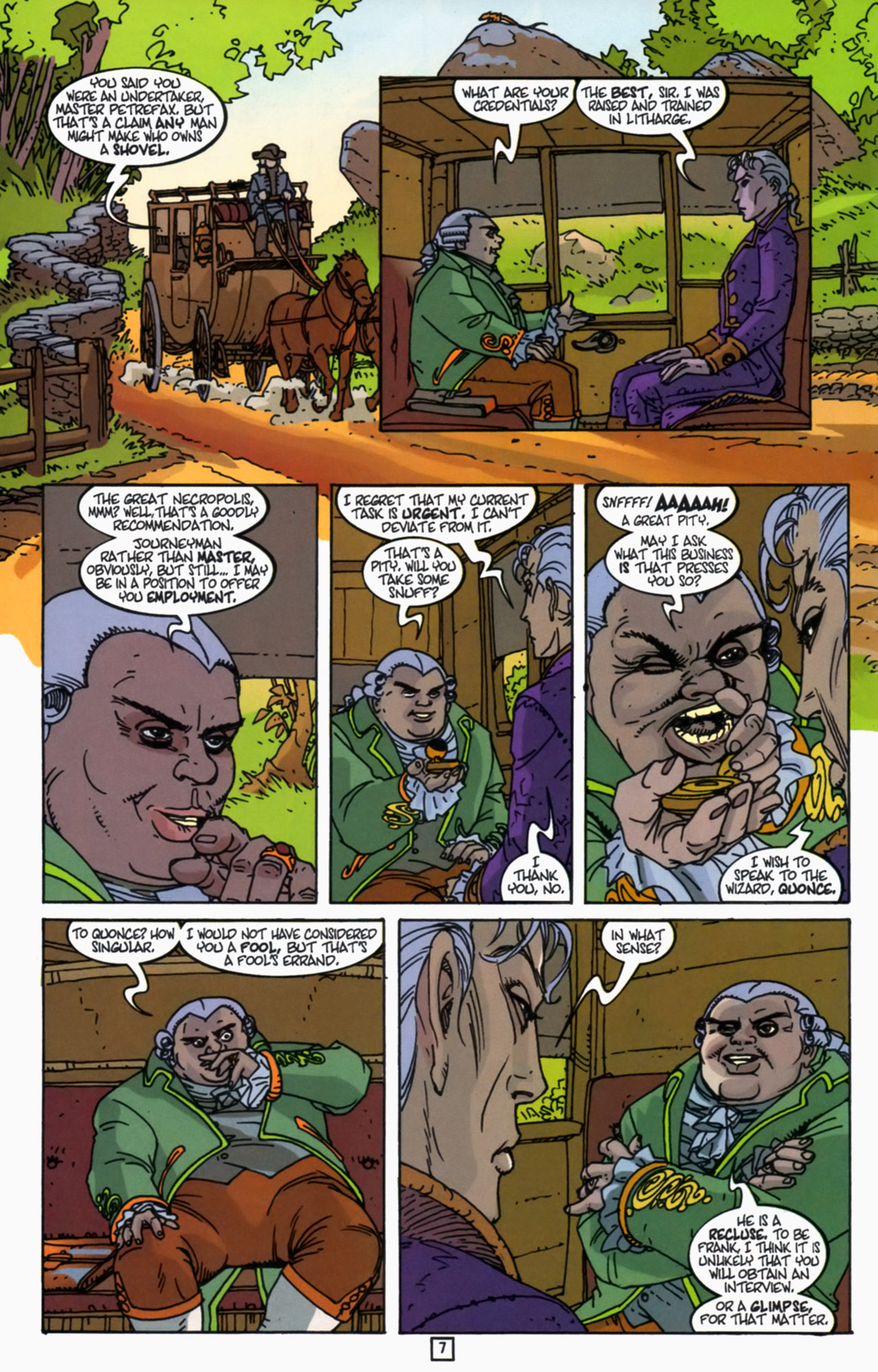 Read online Sandman Presents: Petrefax comic -  Issue #3 - 10