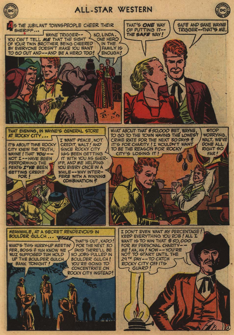 Read online All-Star Western (1951) comic -  Issue #60 - 6