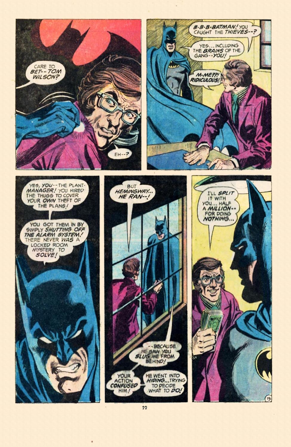 Read online Batman (1940) comic -  Issue #261 - 22